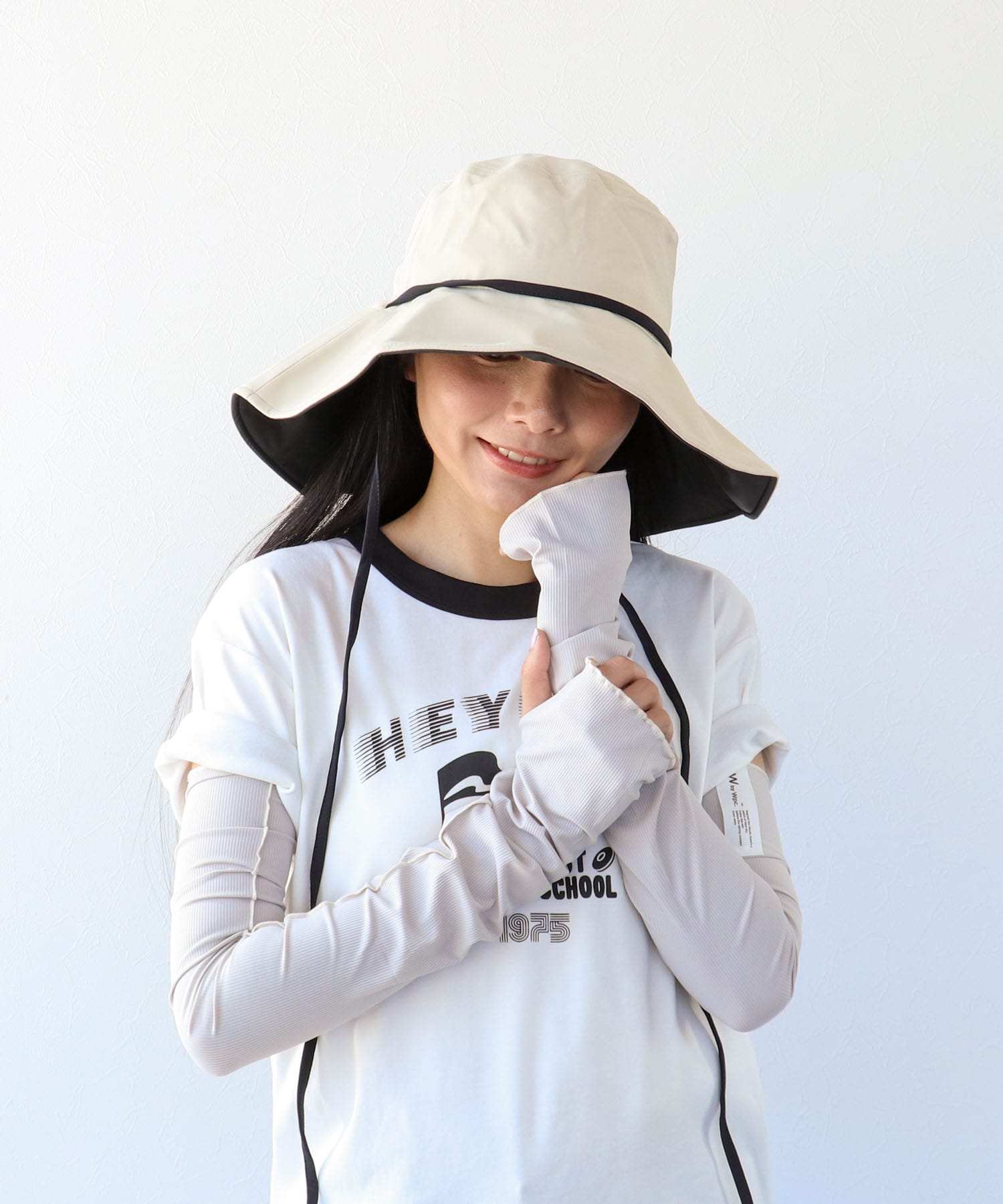 【Wpc.】UVカット接触冷感アームカバー