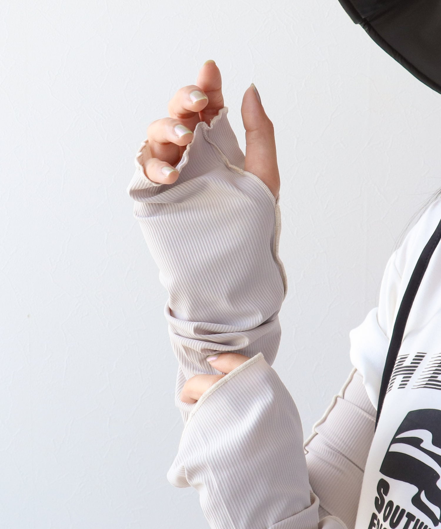 【Wpc.】UVカット接触冷感アームカバー