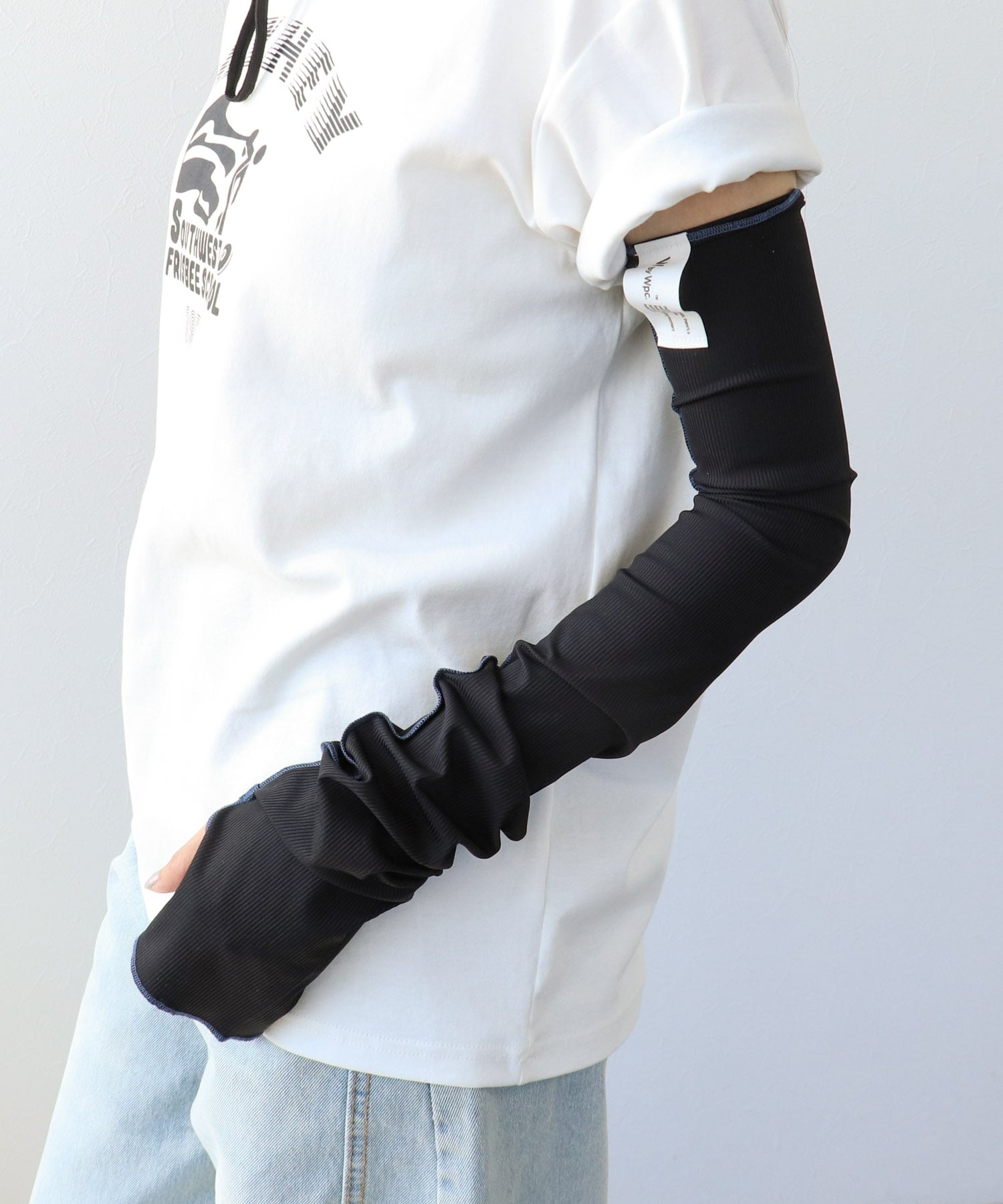 【Wpc.】UVカット接触冷感アームカバー