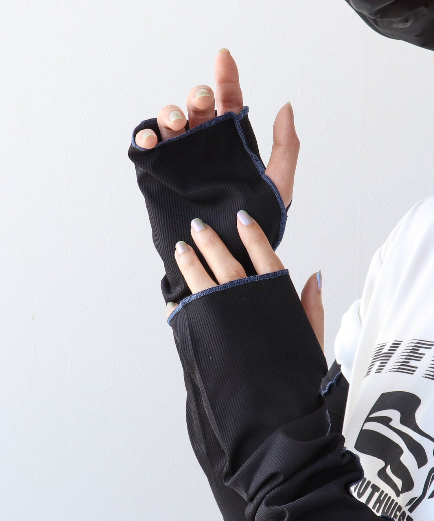 【Wpc.】UVカット接触冷感アームカバー