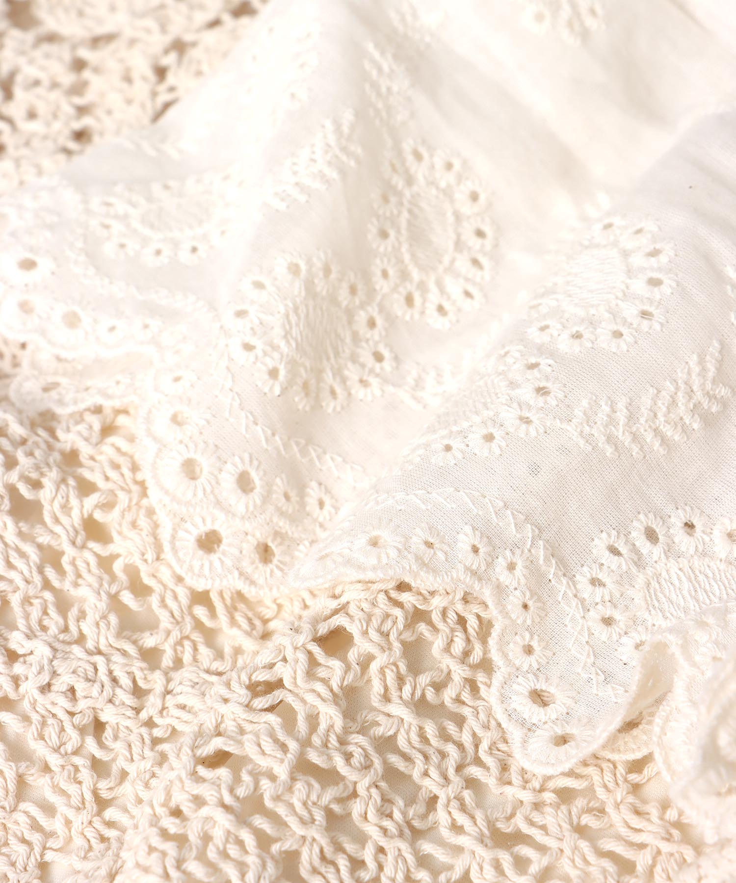 ≪4/16(木)予約開始≫ドッキングスリーブクロシェワンピース