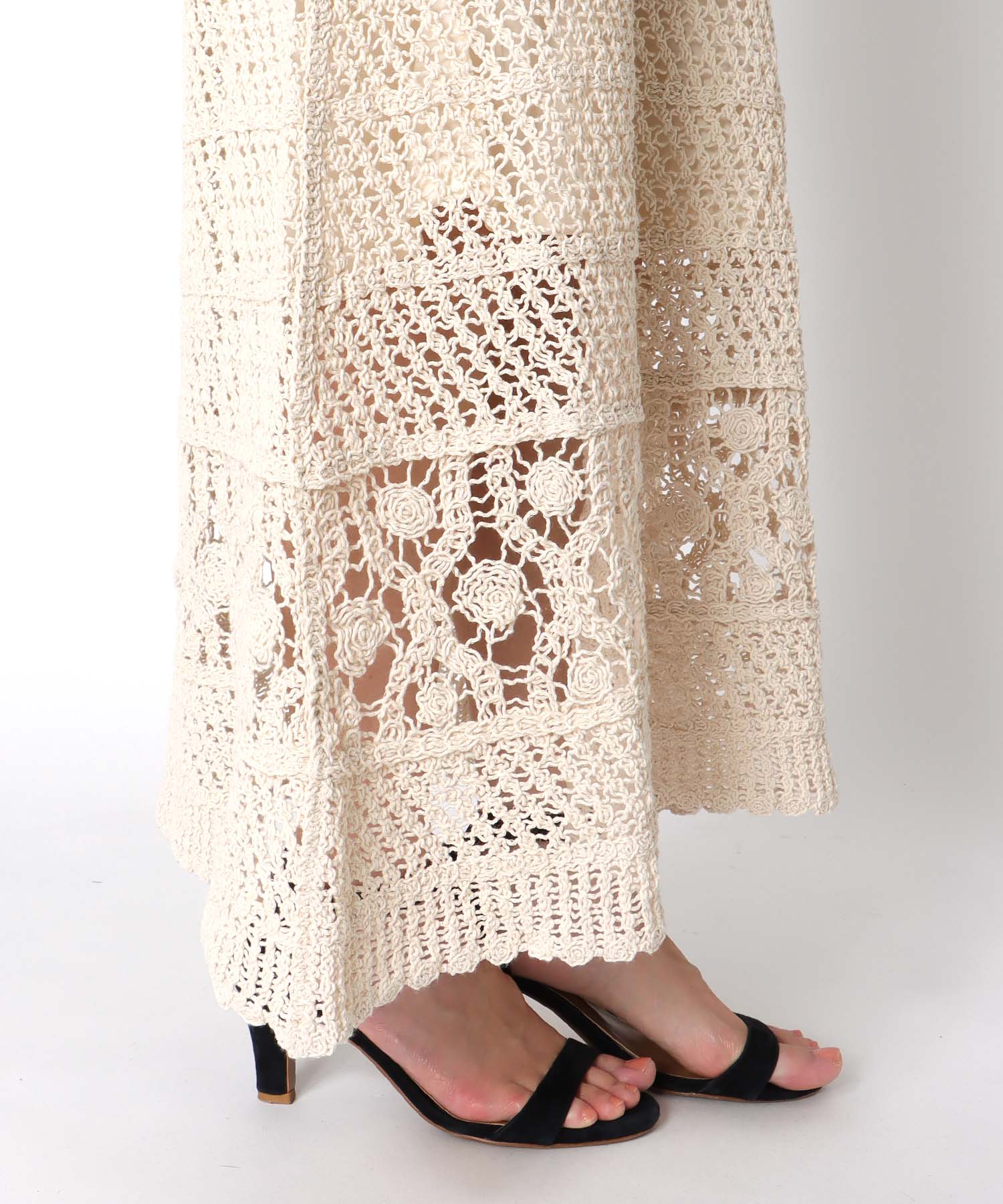 ≪4/16(木)予約開始≫ドッキングスリーブクロシェワンピース