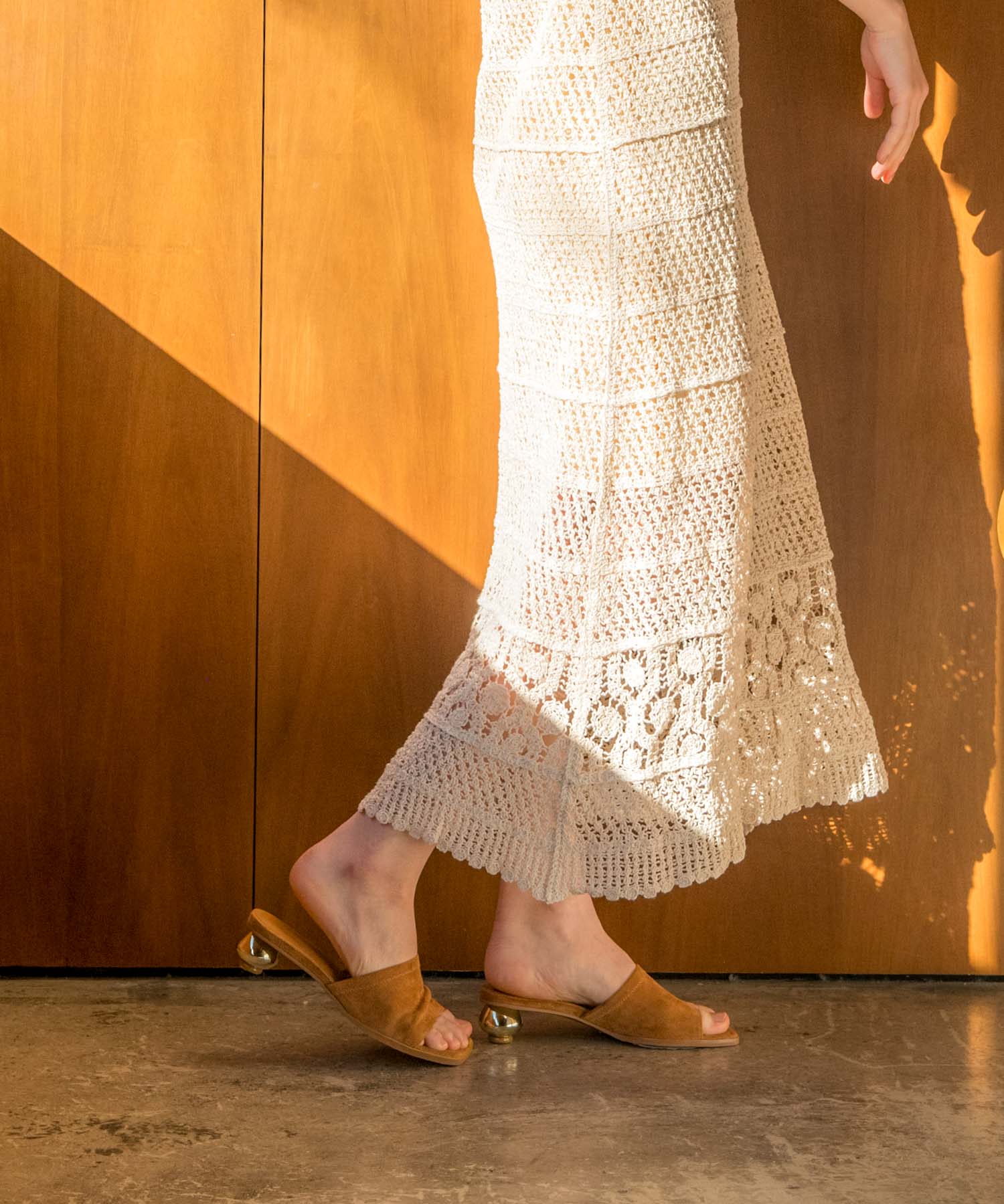 ≪4/16(木)予約開始≫ドッキングスリーブクロシェワンピース