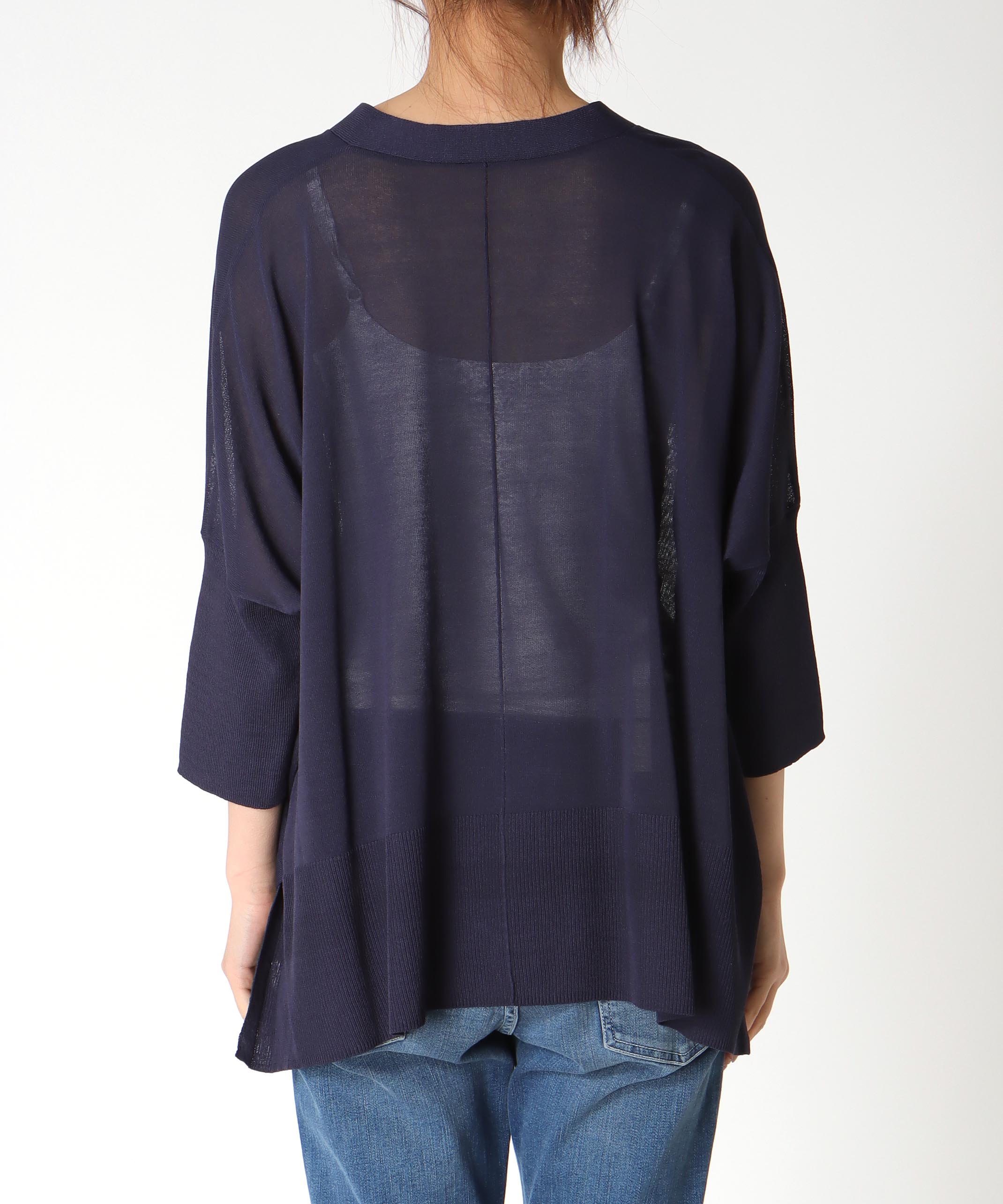 UVサラサラBOXカーディガン 26ss