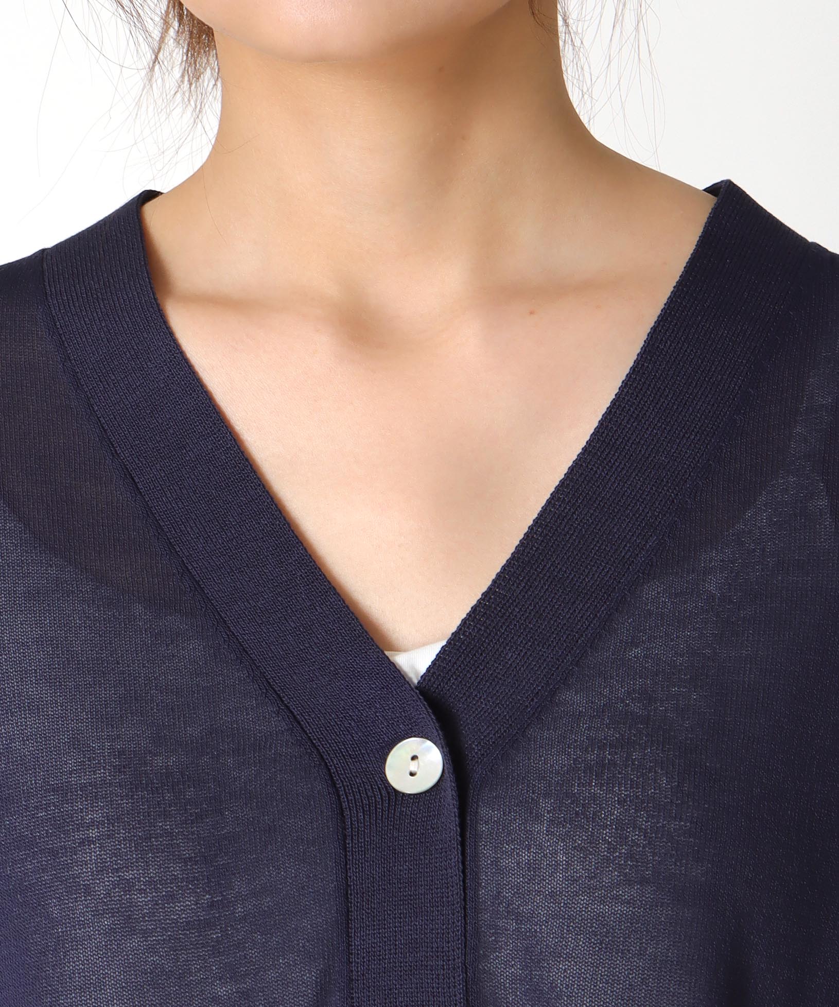 UVサラサラBOXカーディガン 26ss