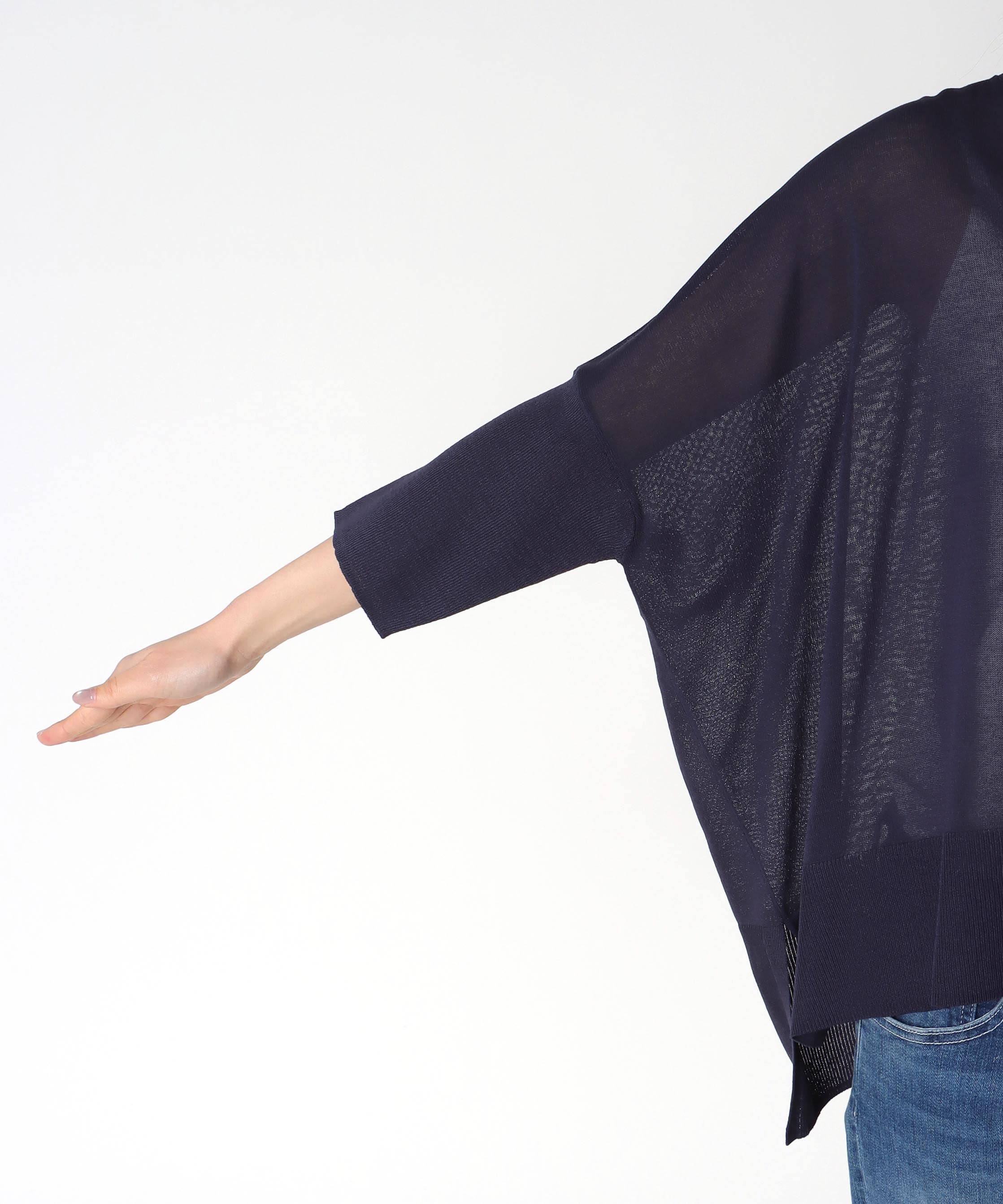 UVサラサラBOXカーディガン 26ss