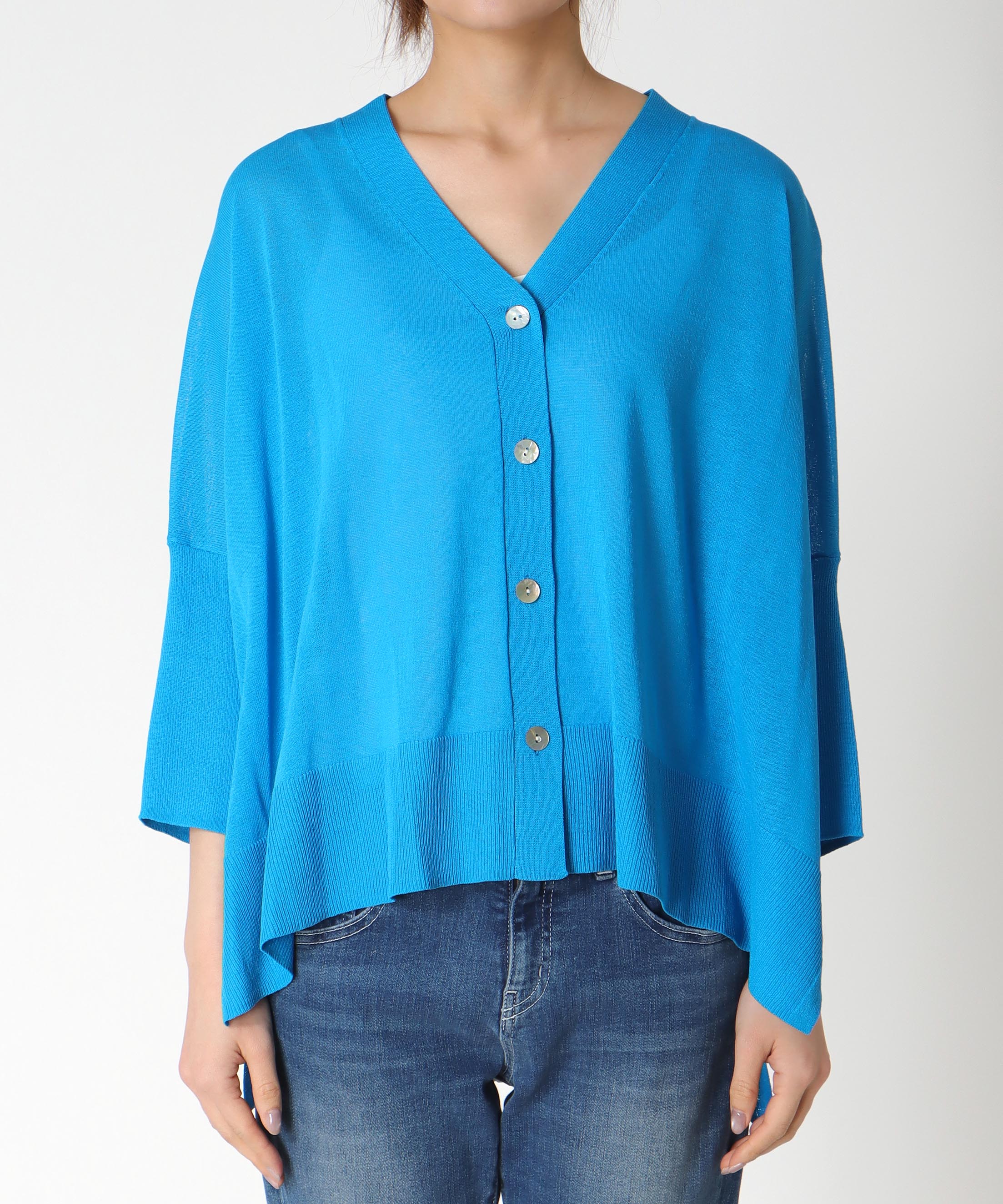 UVサラサラBOXカーディガン 26ss