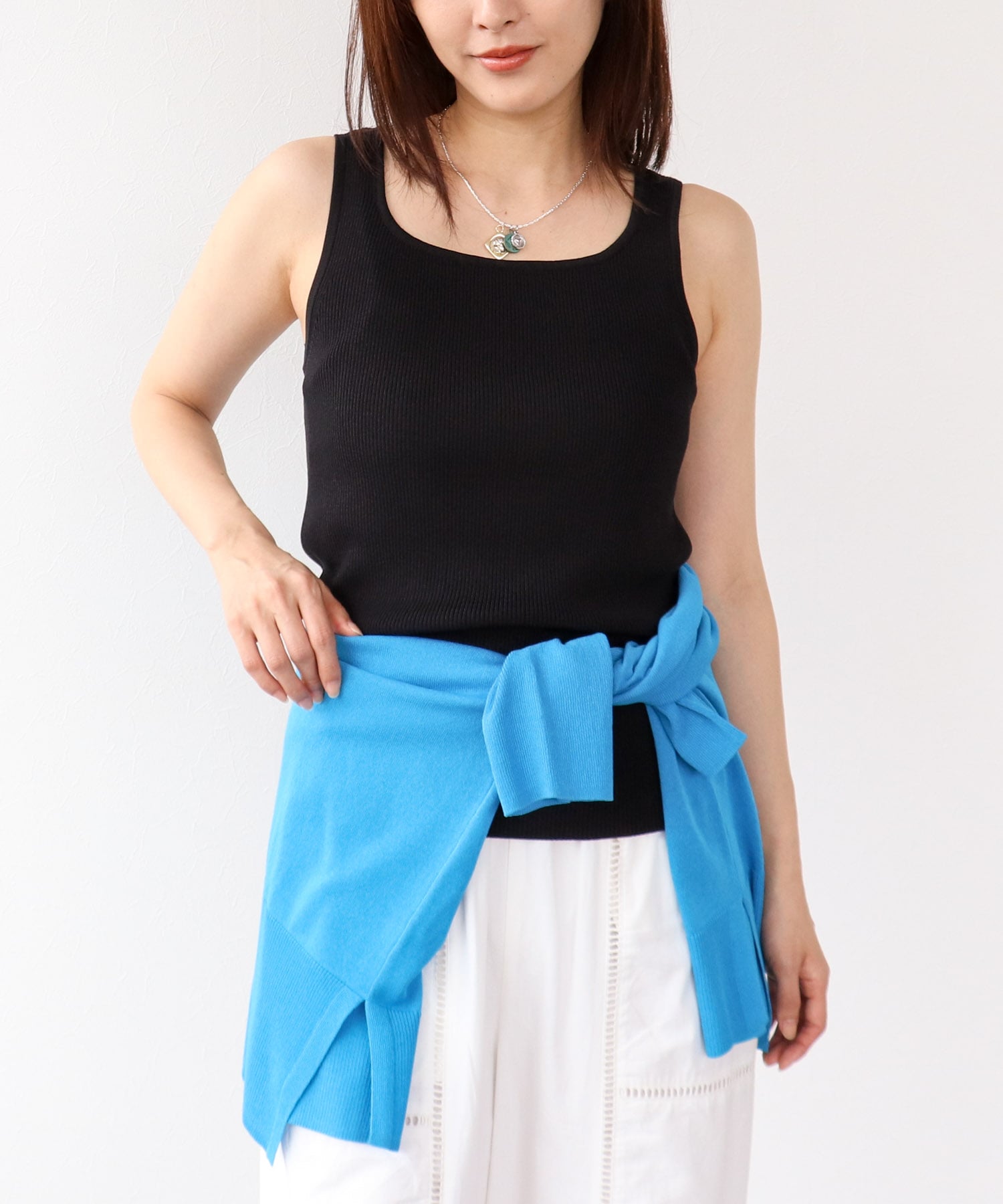 UVサラサラBOXカーディガン 26ss