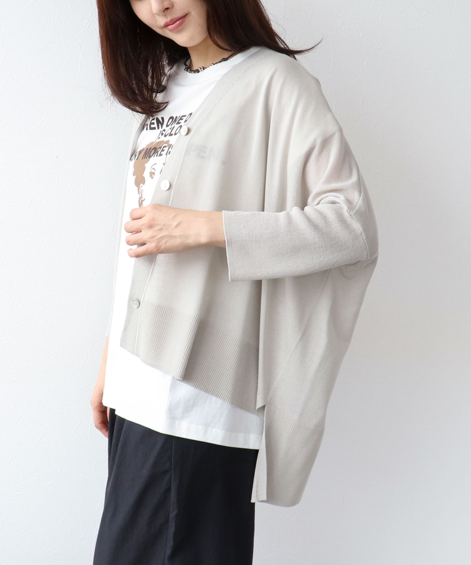 UVサラサラBOXカーディガン 26ss Ⅱ