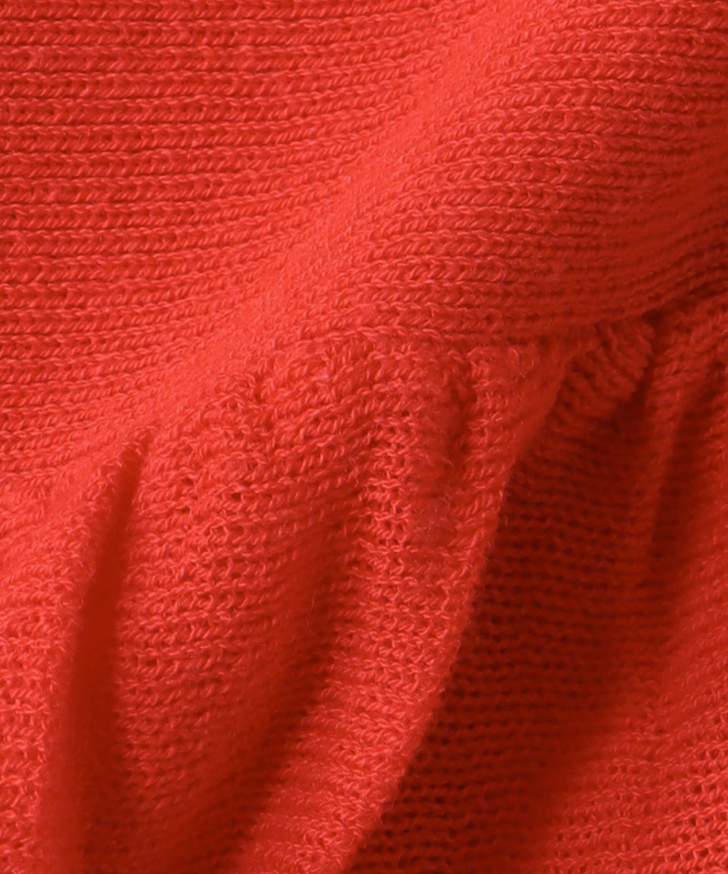 ギャザーニットワンピース