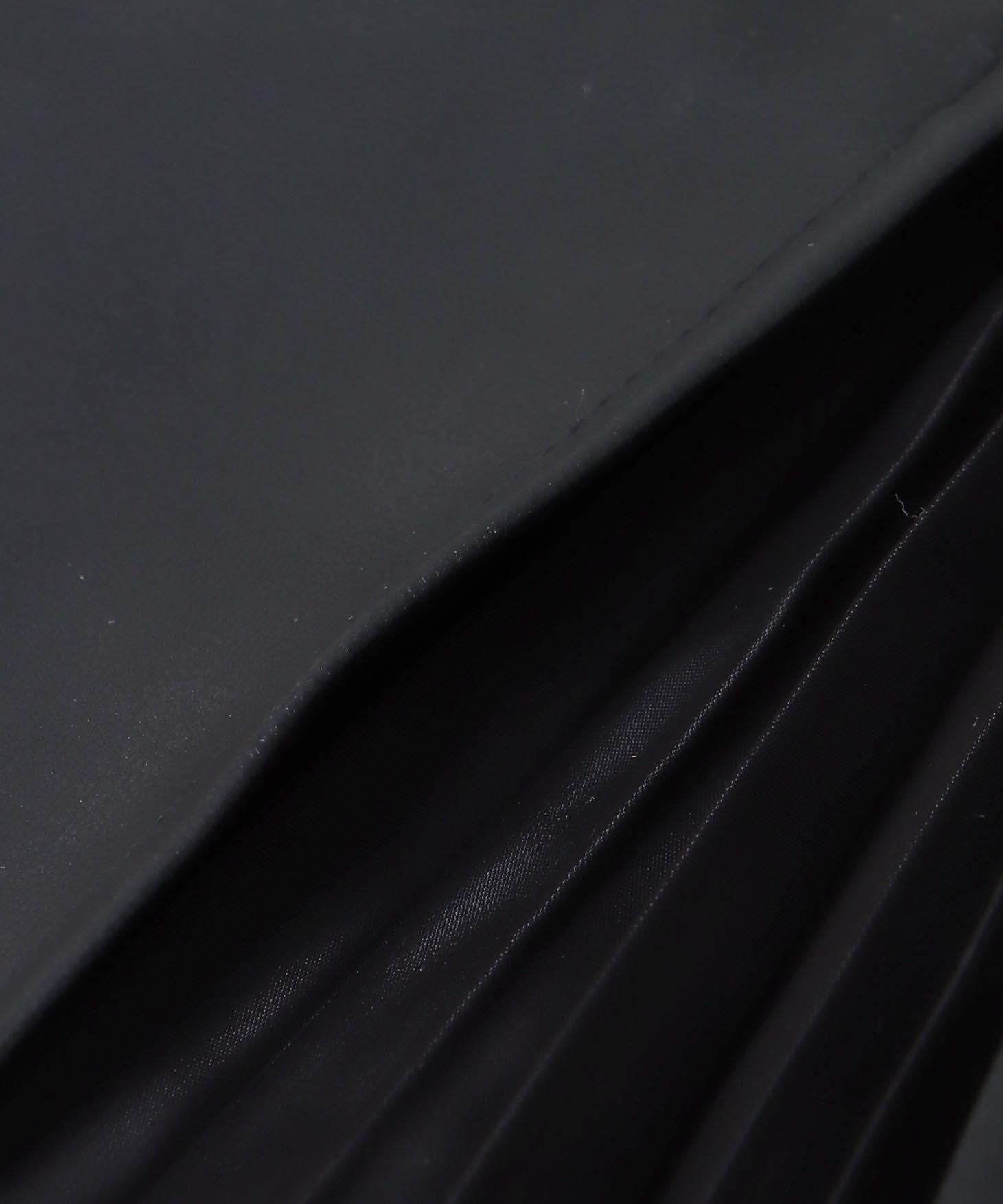 ペプラムフェイクレザージャケット