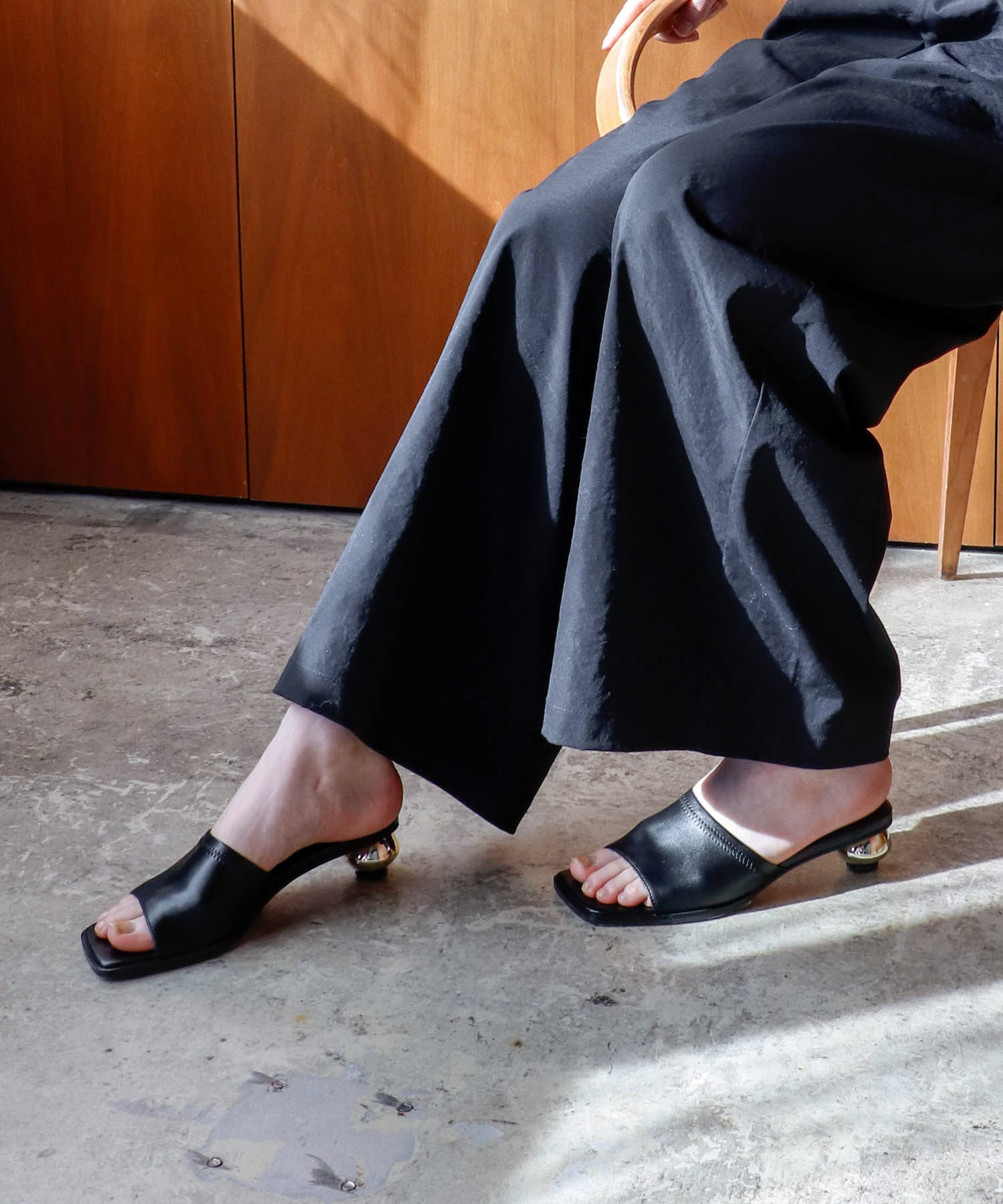 【UVカット】ストレッチテックチノワイドパンツ