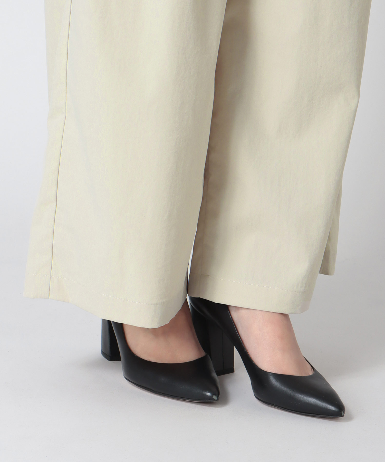 【UVカット】ストレッチテックチノワイドパンツ