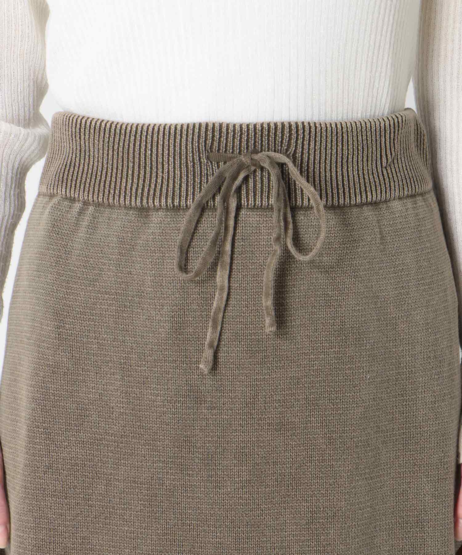 ストーンウォッシュスカート