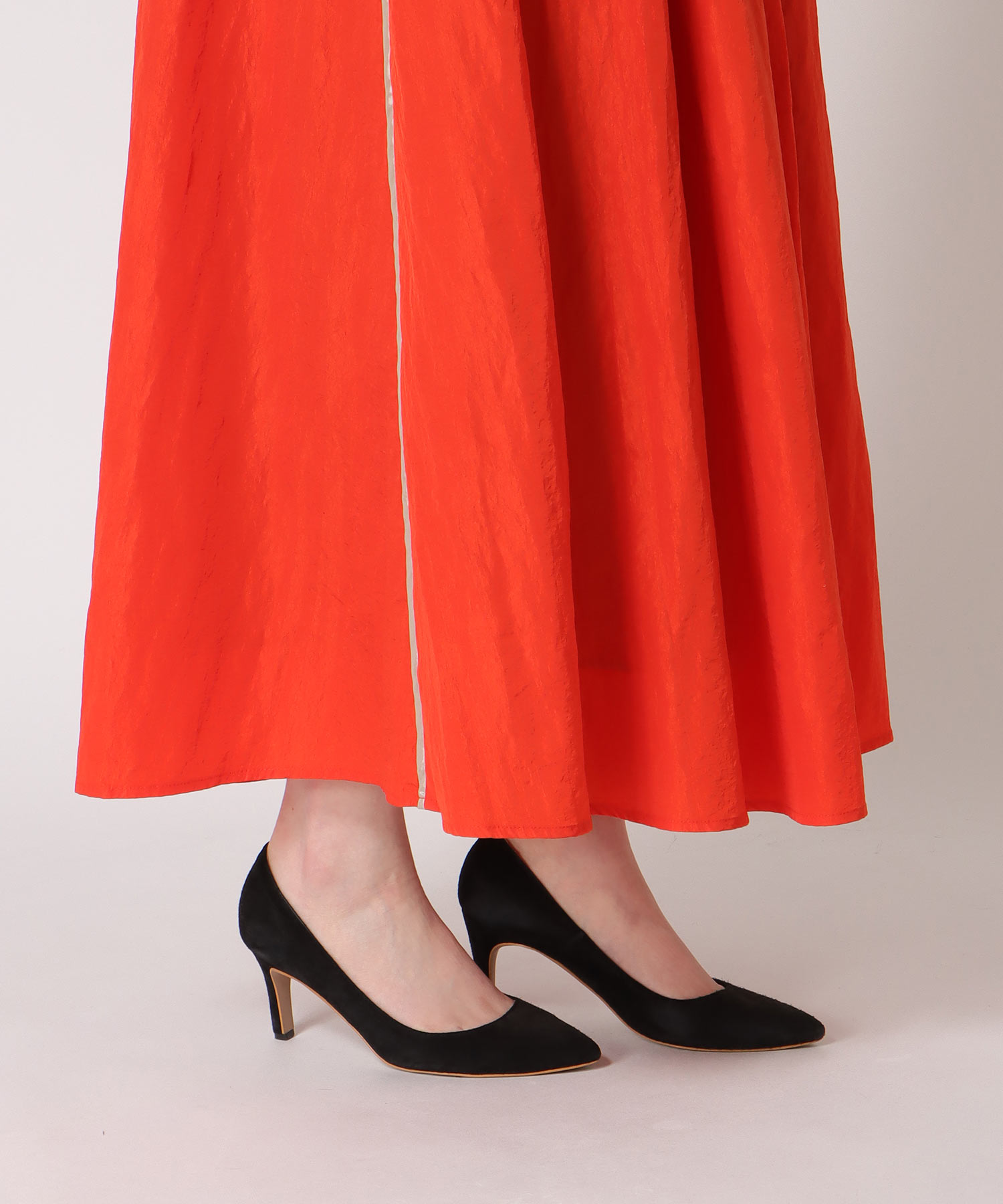 カラーフレアースカート