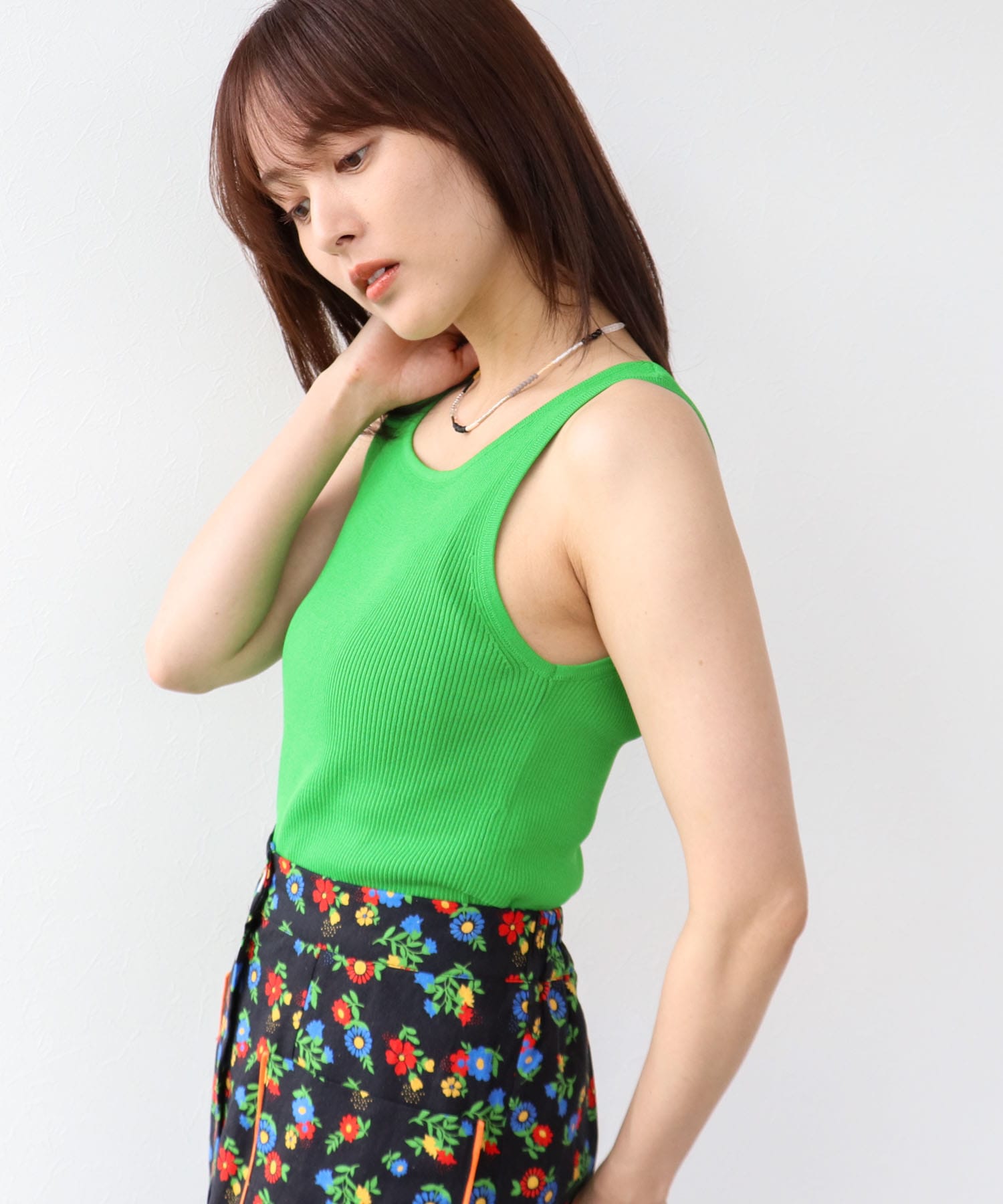 リブタンクトップ 別注