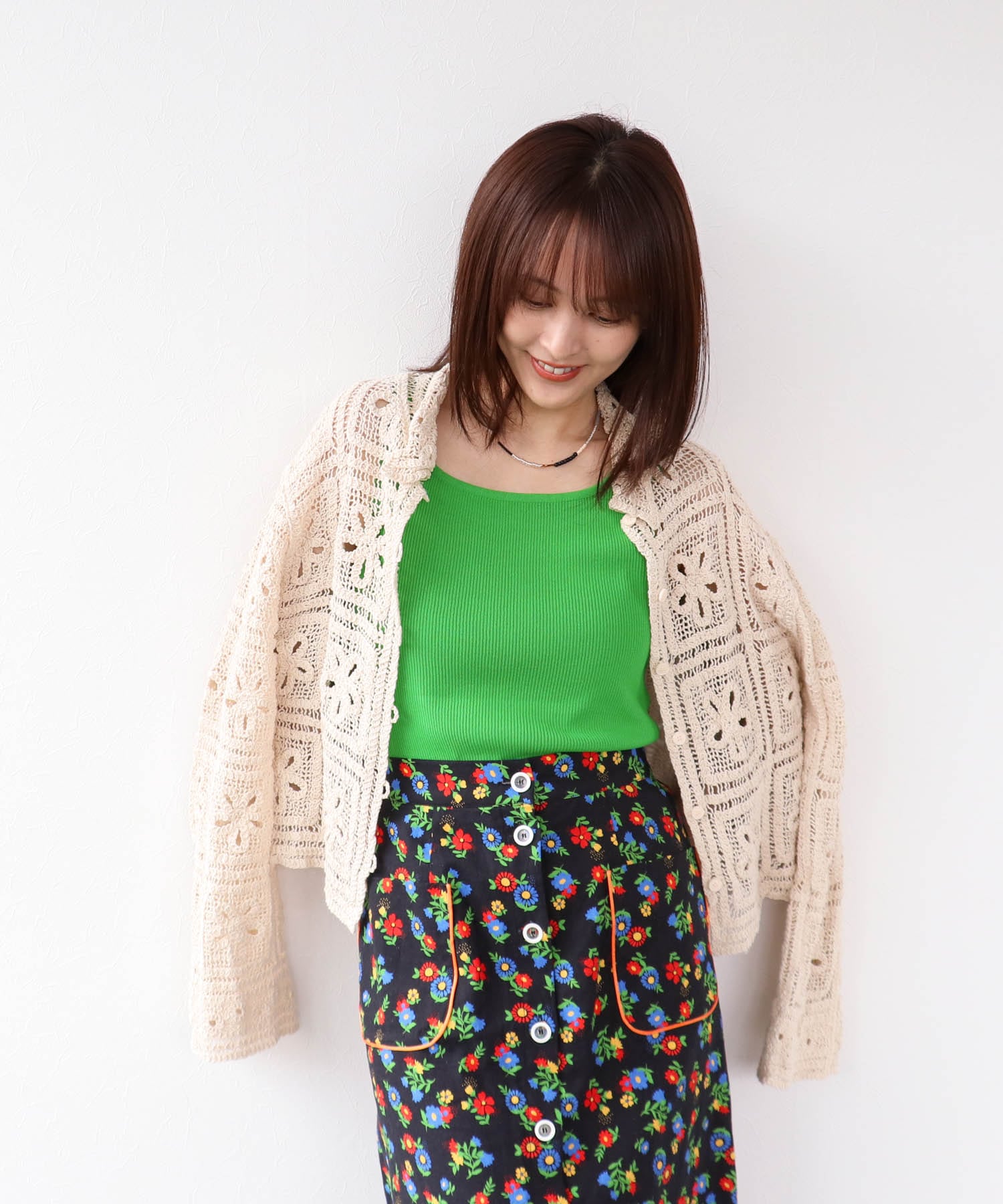 リブタンクトップ 別注