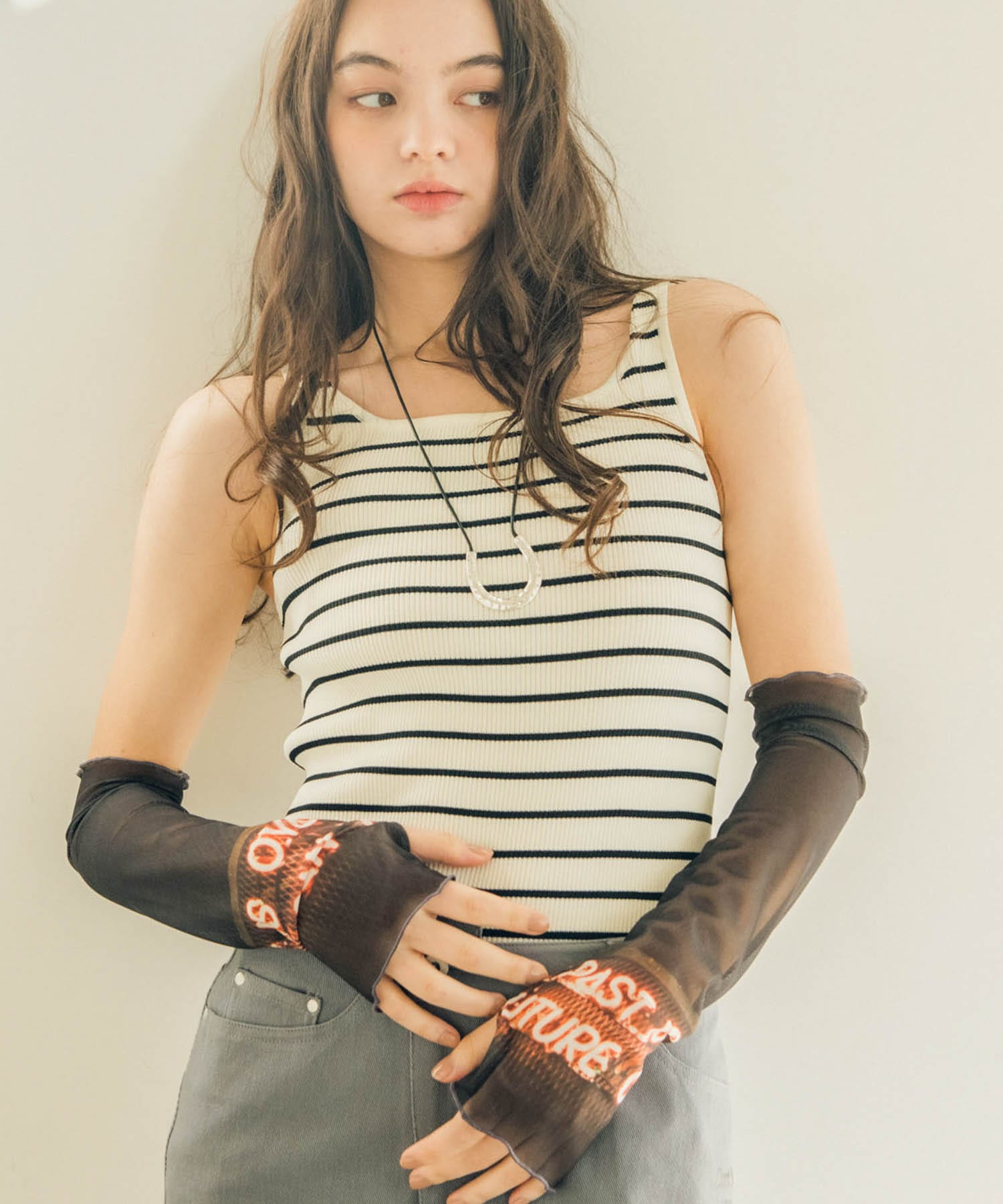 リブタンクトップ 別注