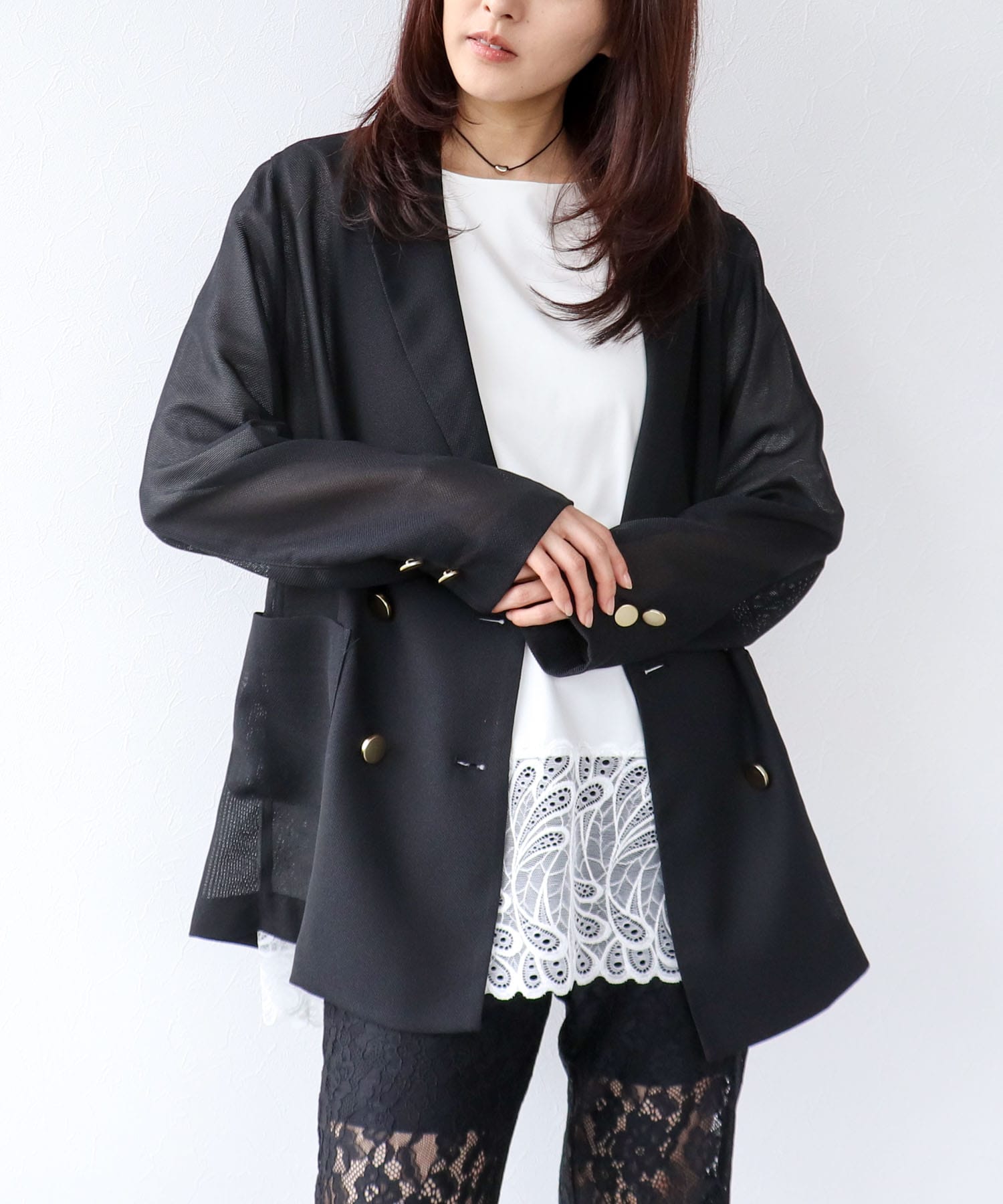 メッシュWジャケット