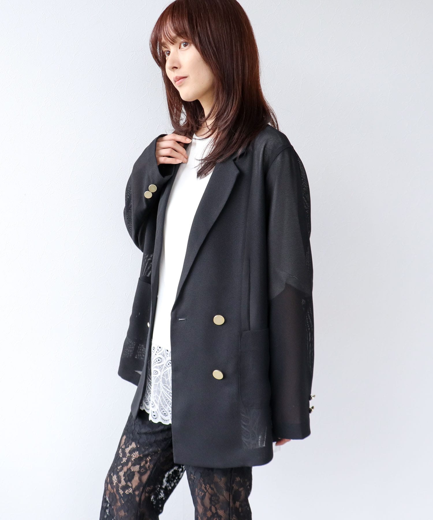 メッシュWジャケット