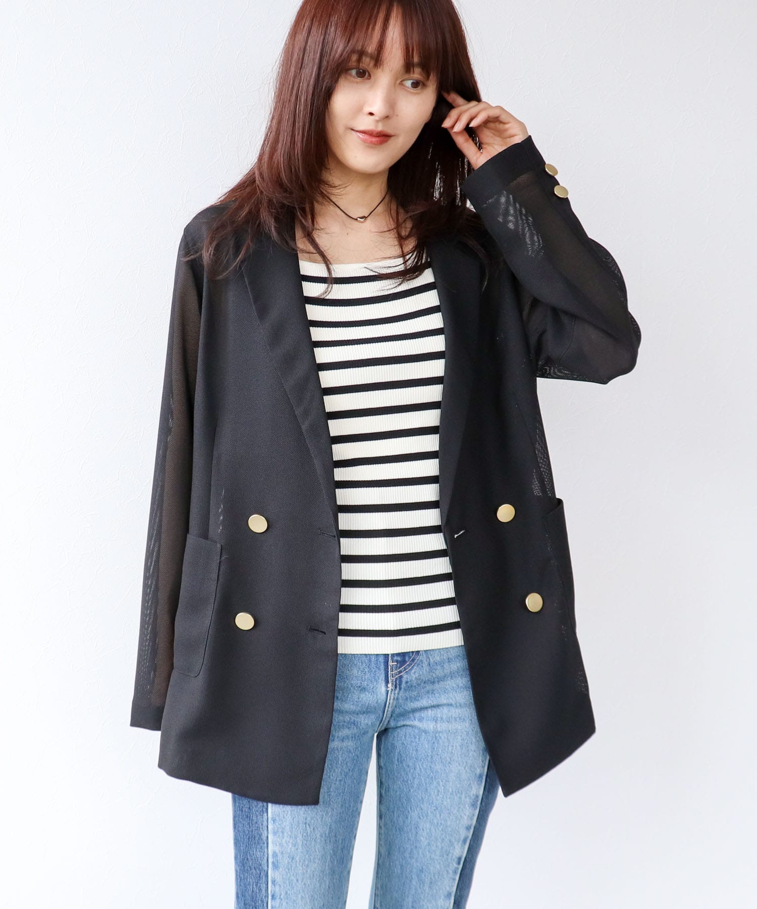 メッシュWジャケット