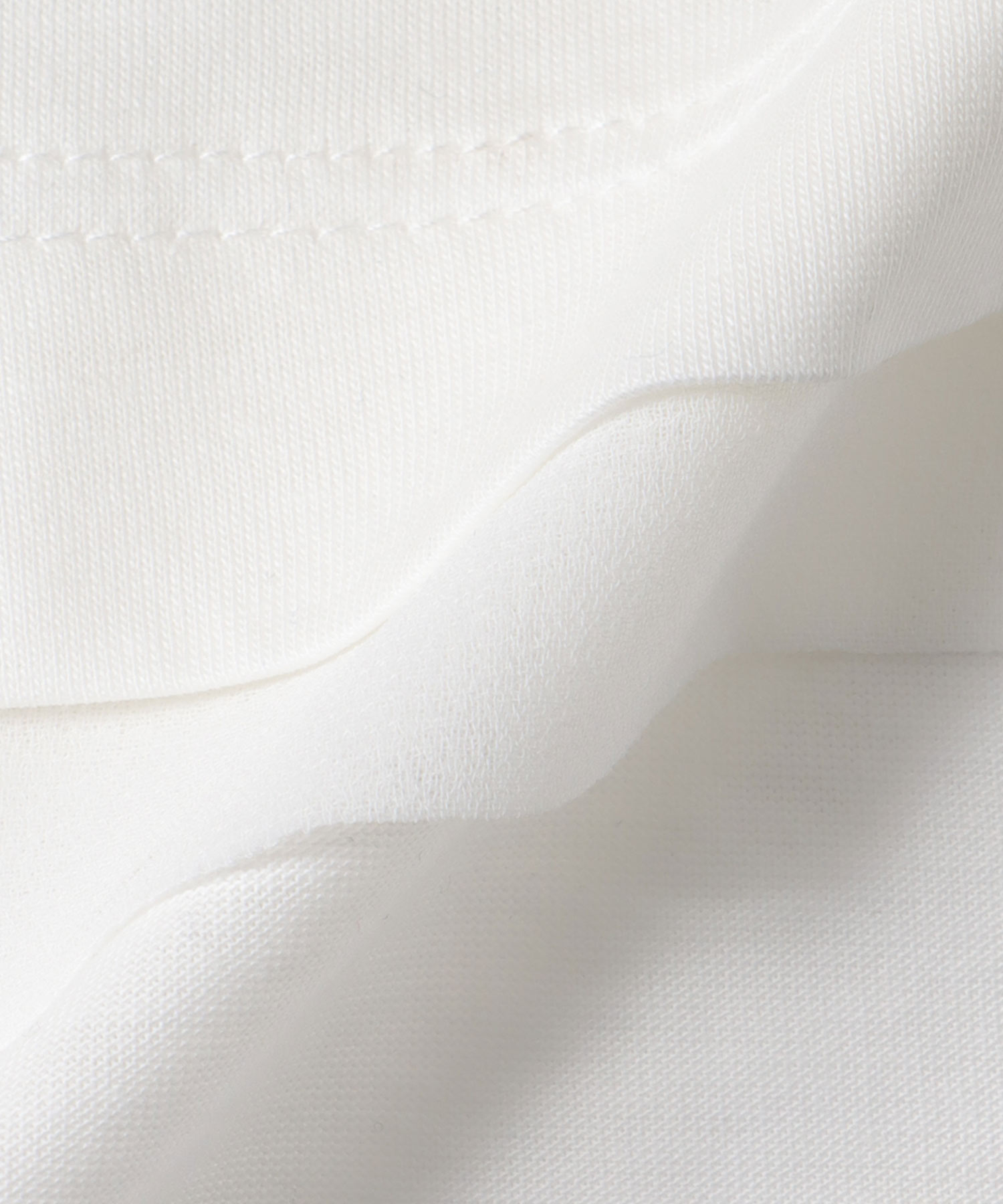 Wシルケットシフォンドッキングプルオーバー