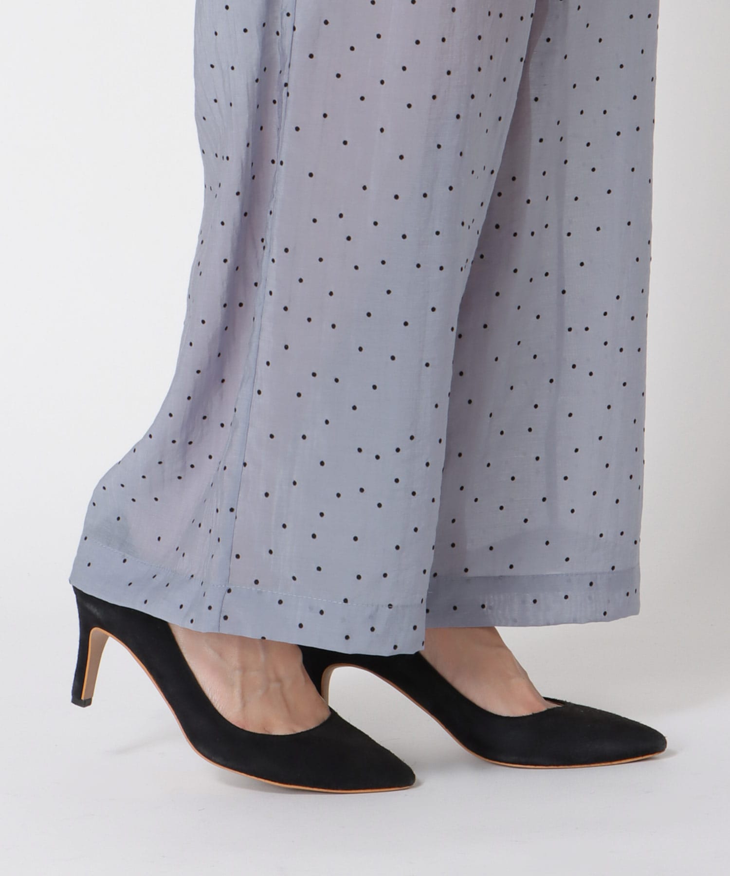 ウエストフリルドットパンツ