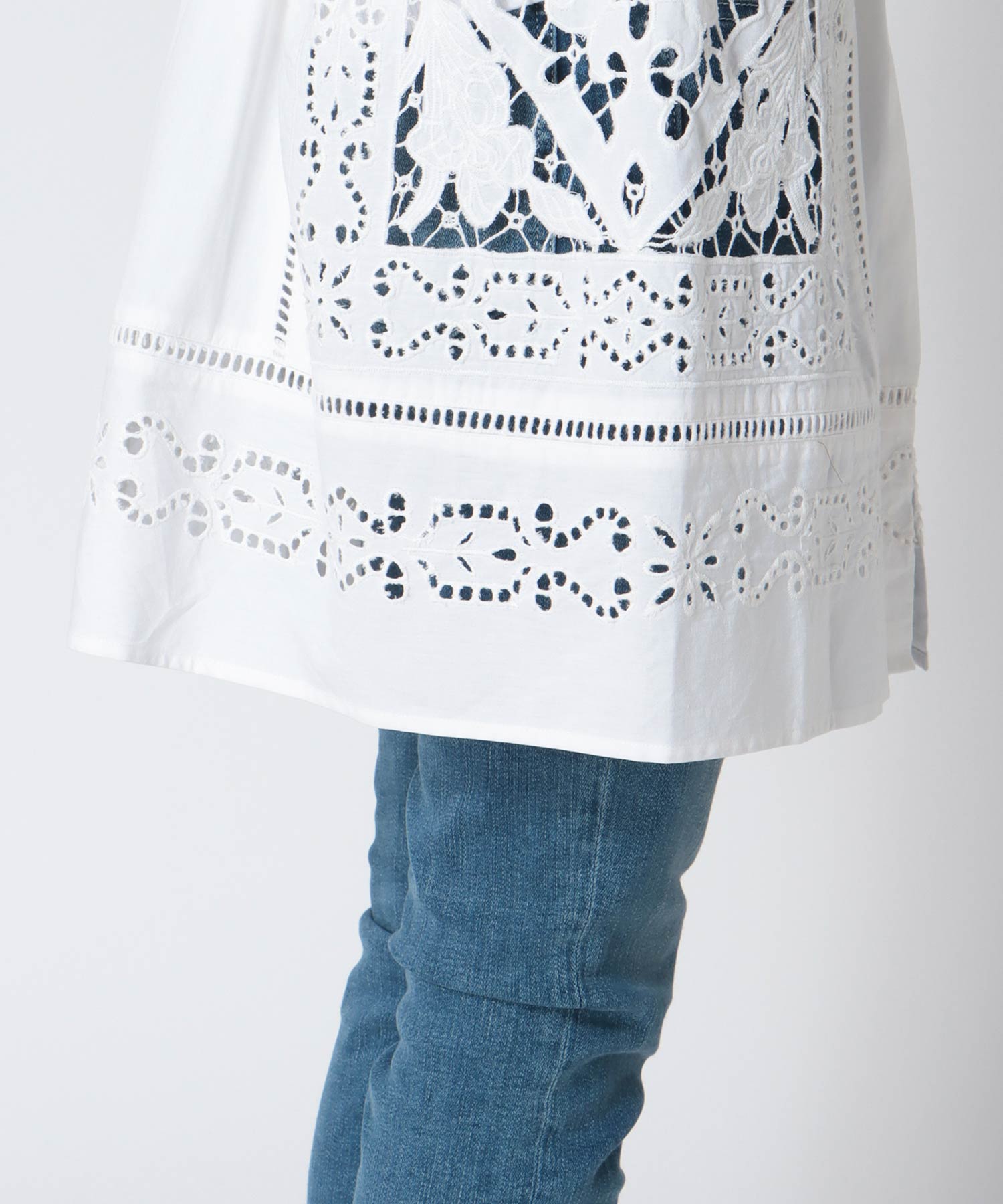 【2/26(木)12時予約開始】カットワーク刺繍キャミワンピース