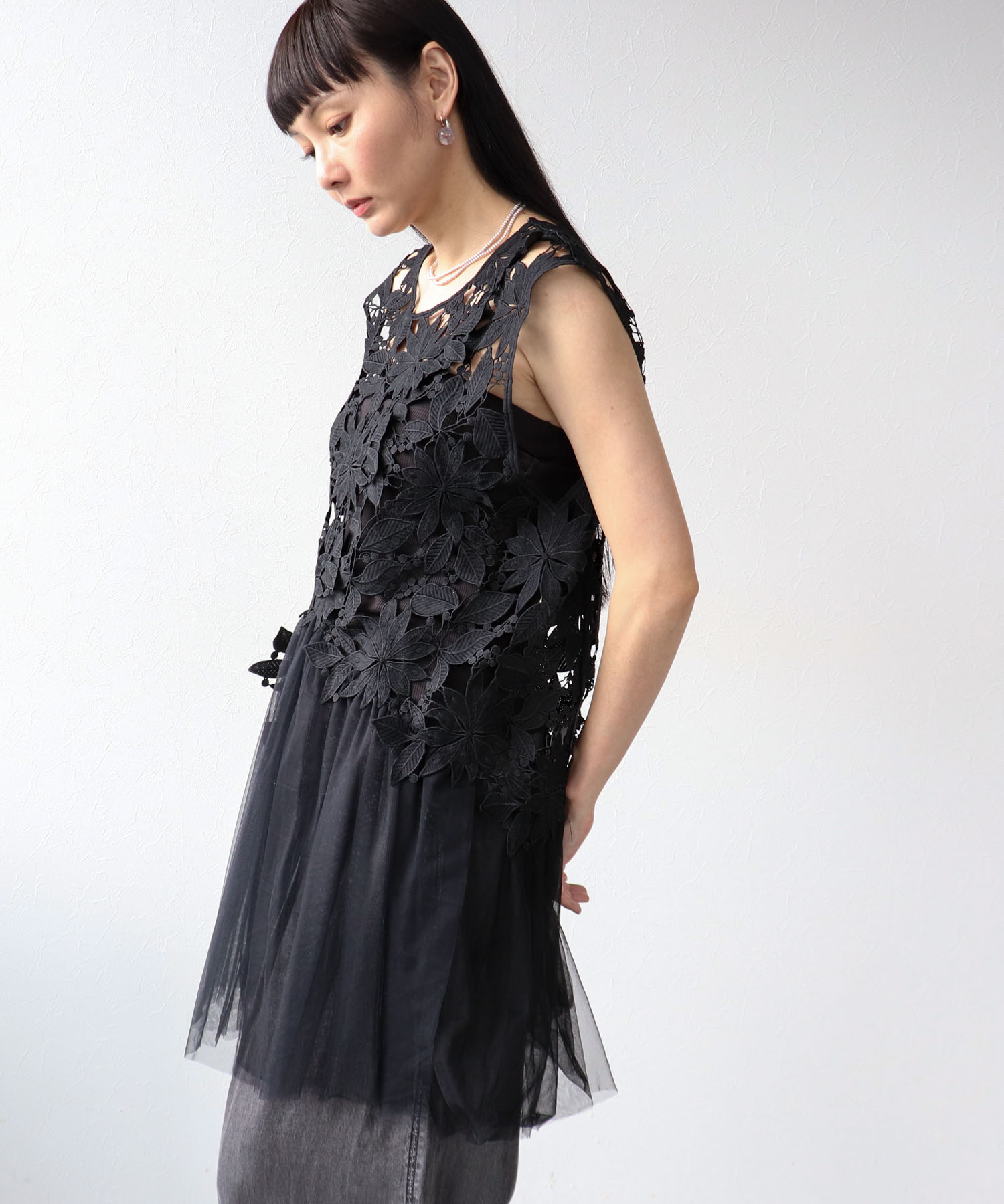 ケミカルレースチュールTOPS