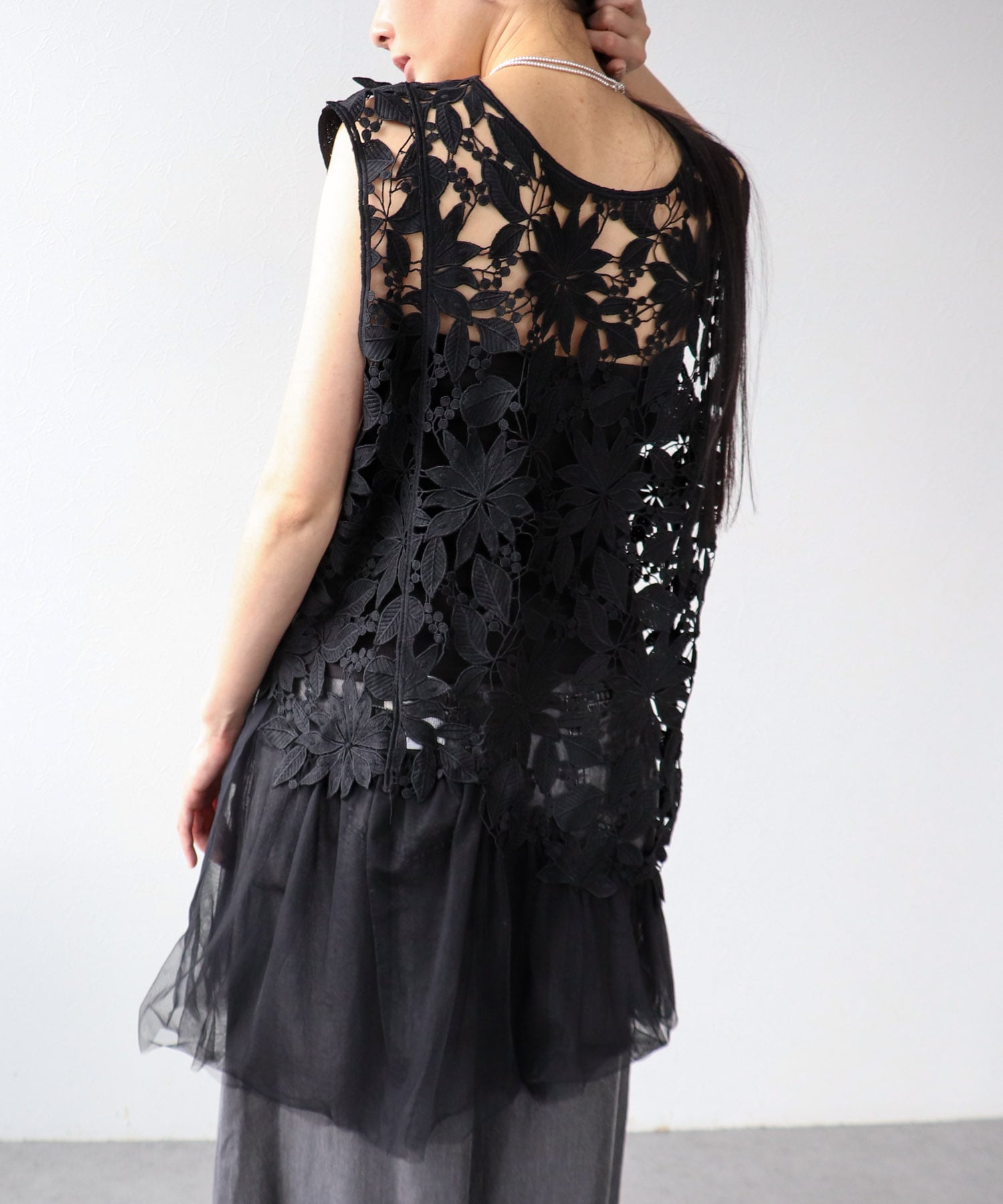 ケミカルレースチュールTOPS