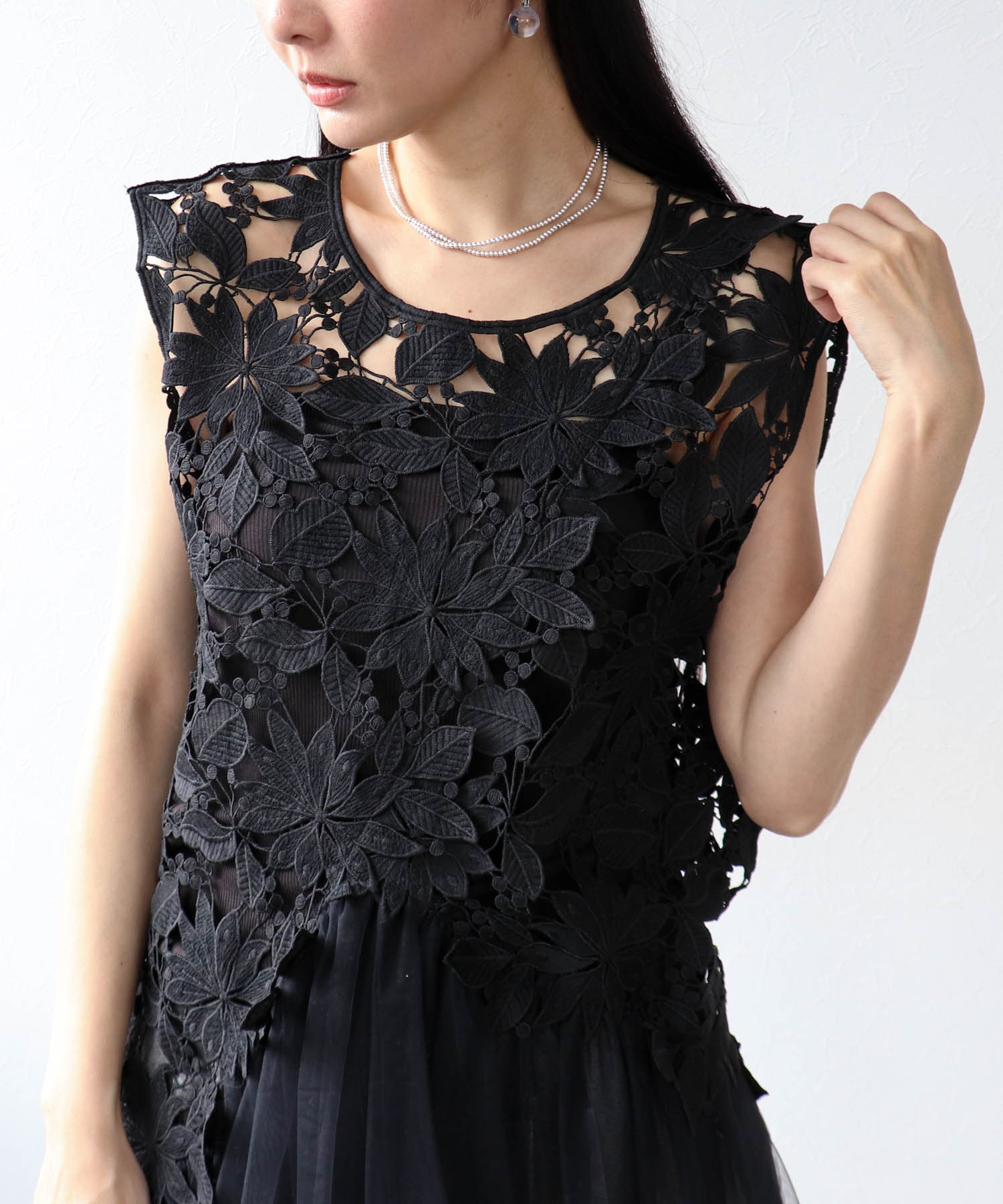 ケミカルレースチュールTOPS