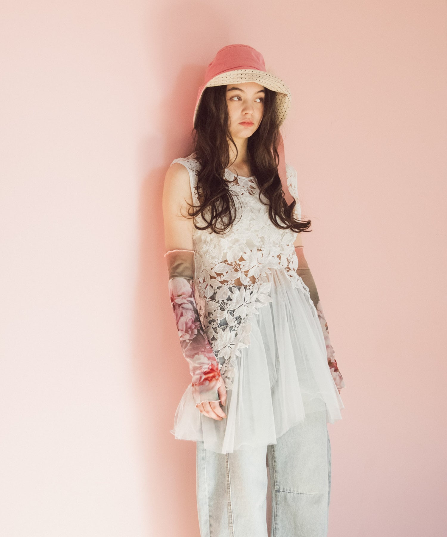 ケミカルレースチュールTOPS