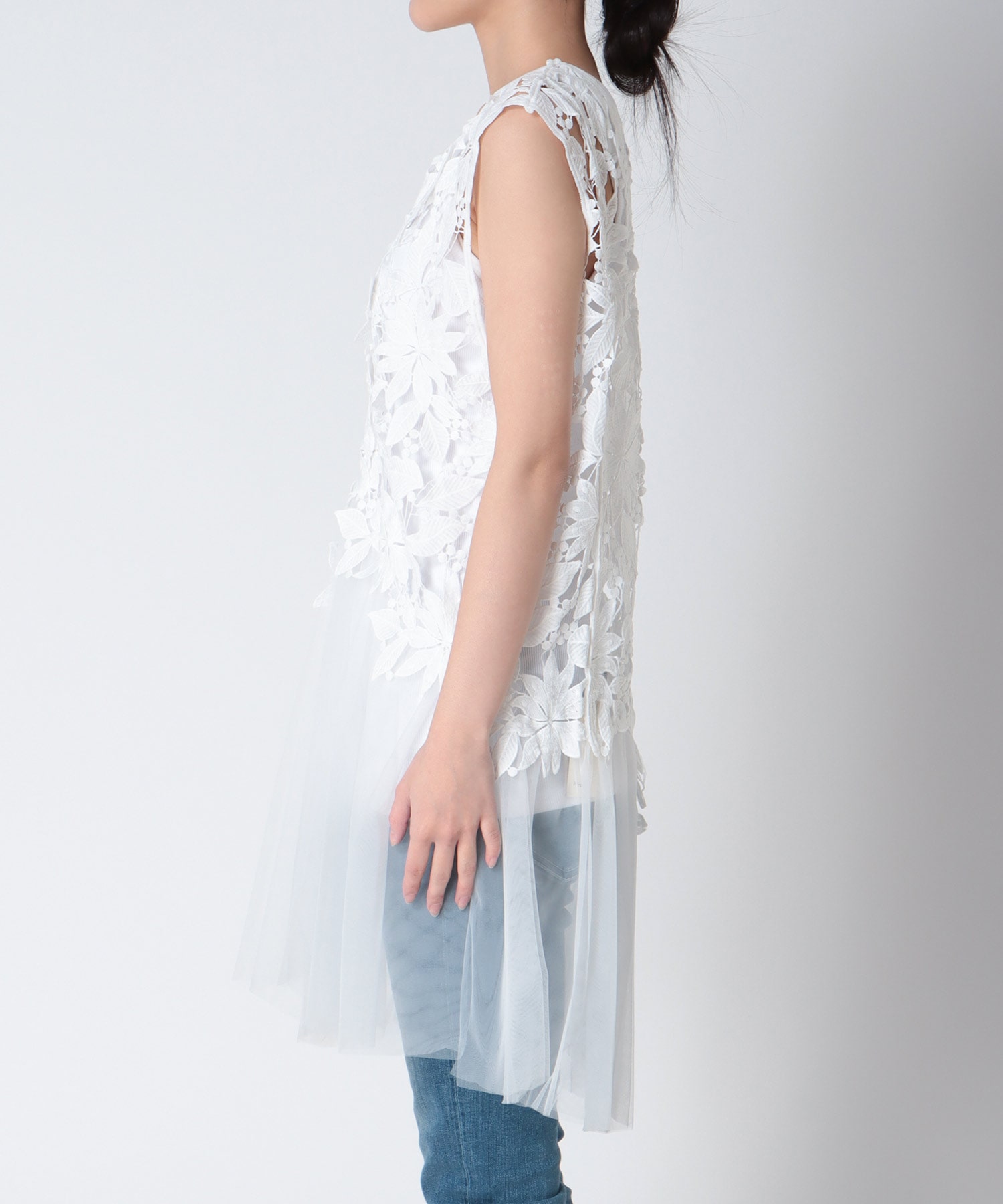 ケミカルレースチュールTOPS