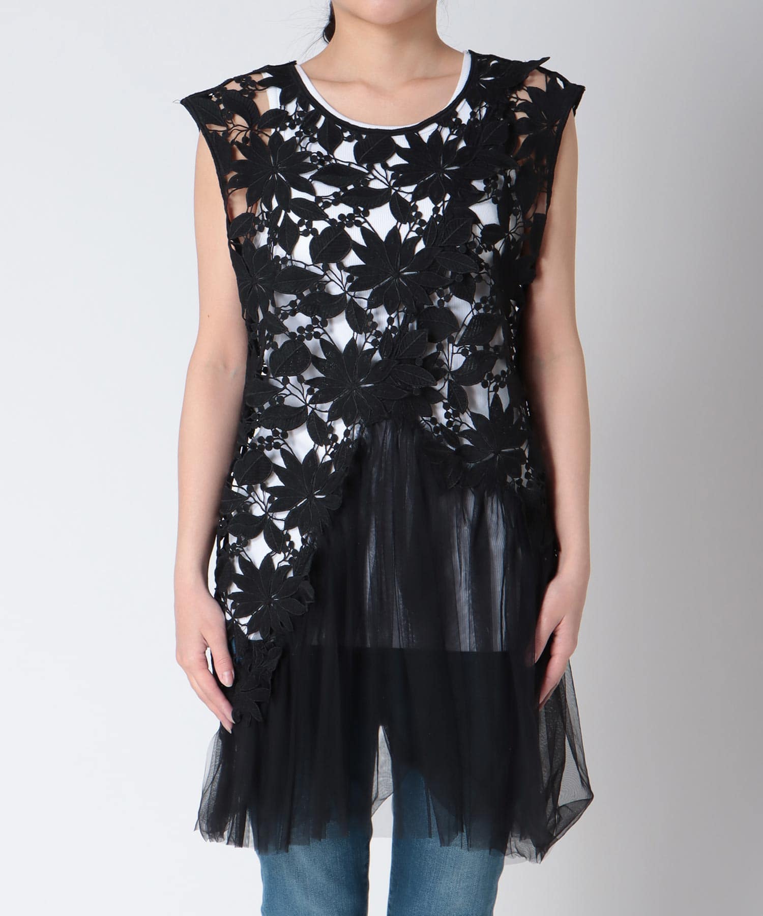 ケミカルレースチュールTOPS