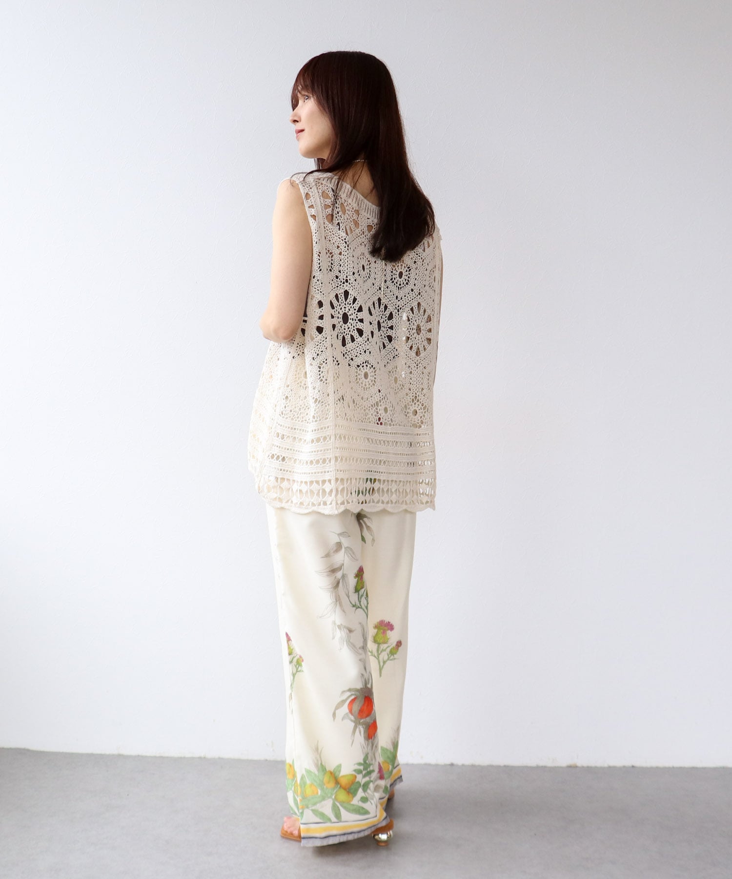 ≪4/16(木)予約開始≫ボタニカルプリントパンツ