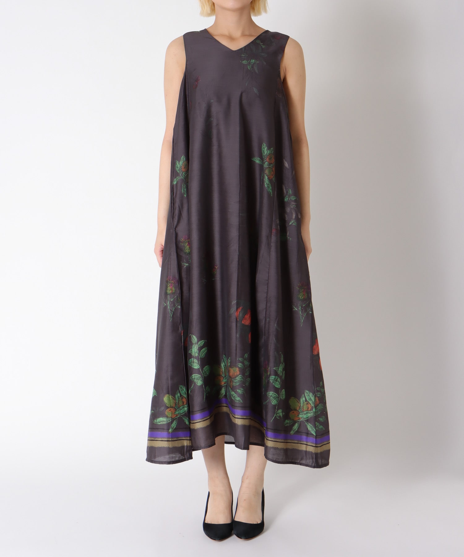 ≪4/16(木)予約開始≫ボタニカルプリントワンピース