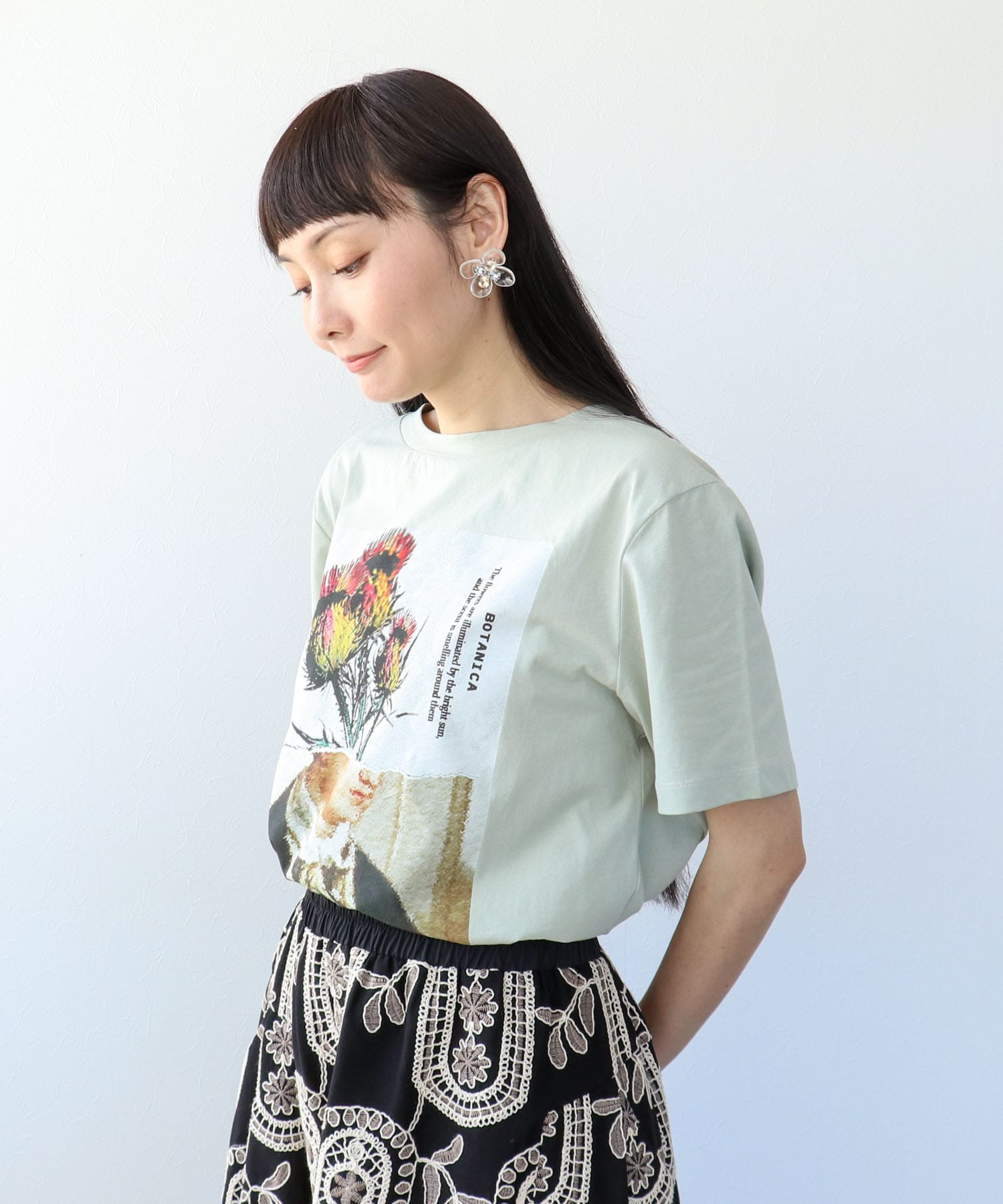 アートプリントＴシャツ