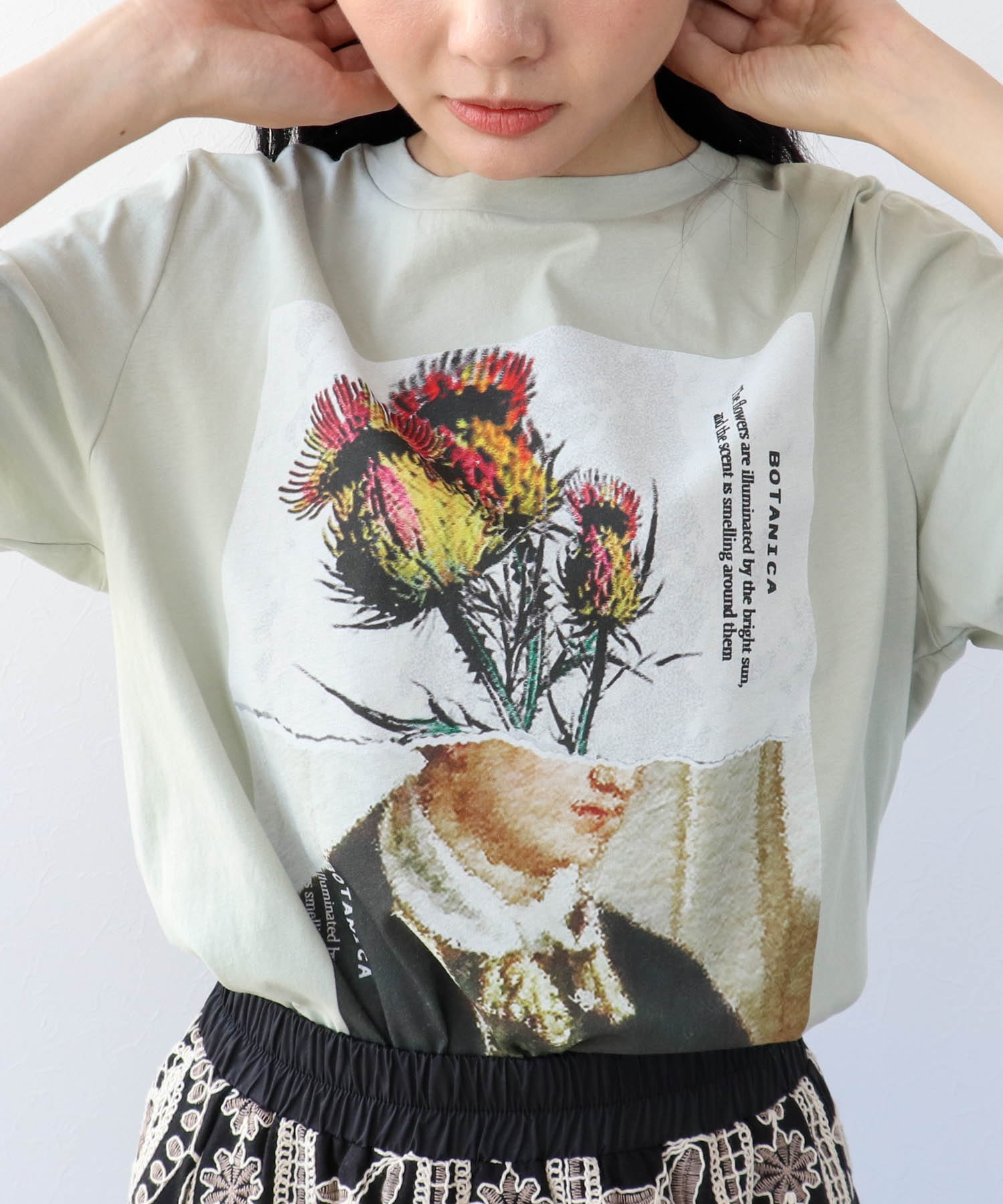 アートプリントＴシャツ