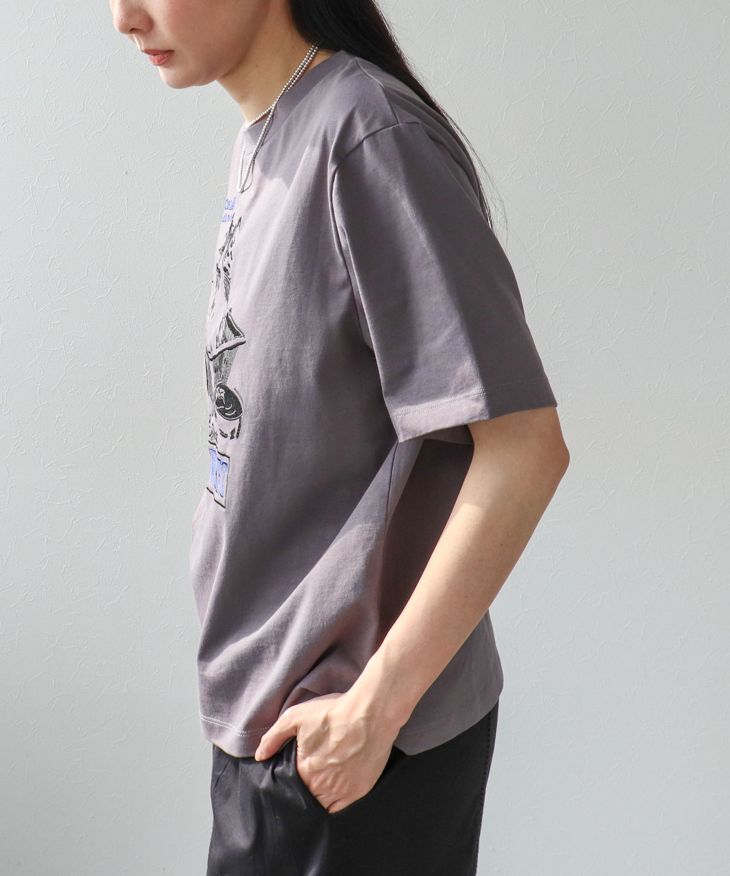 【2/26(木)12時予約開始】CAT刺繍Tシャツ