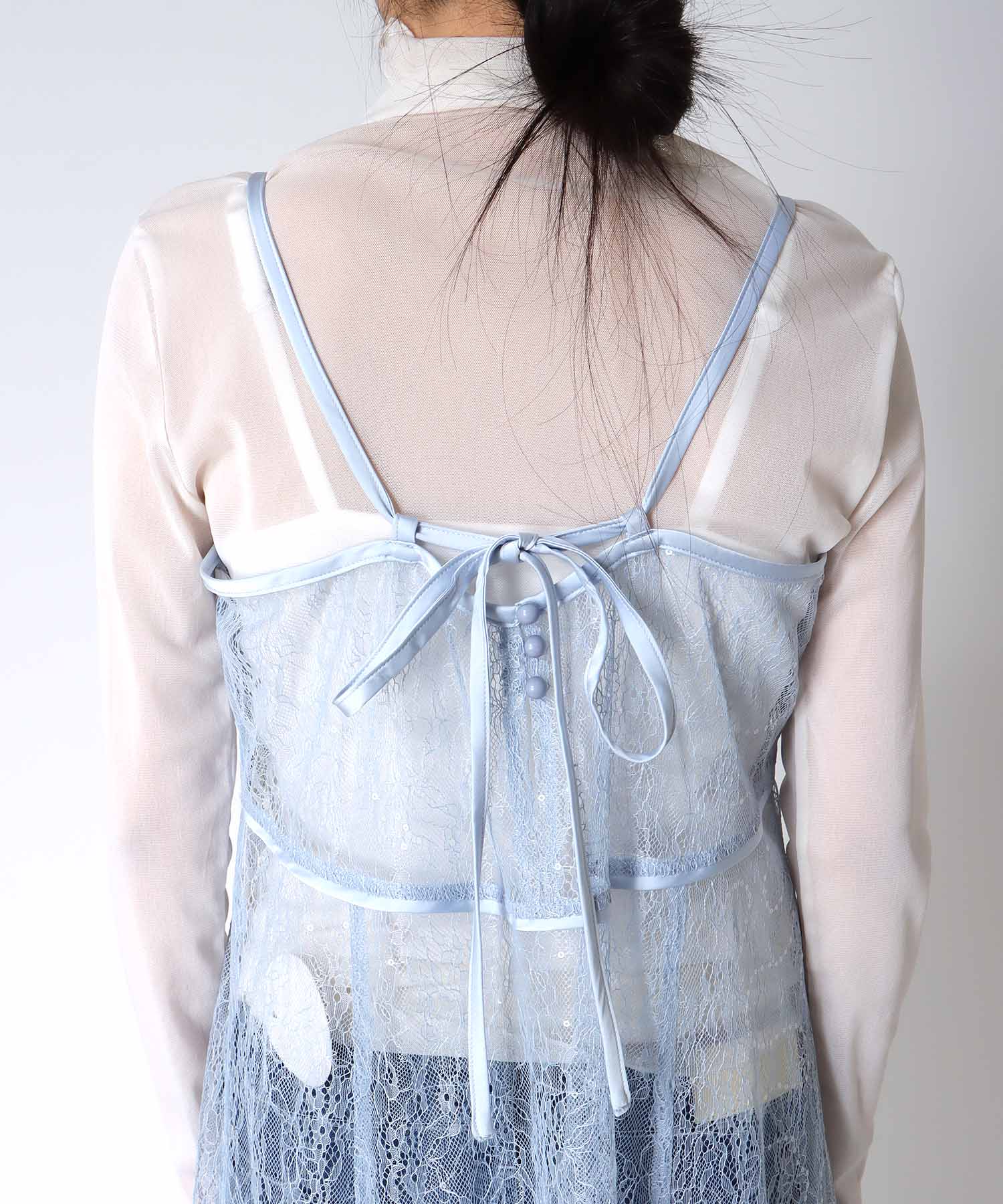 レースキャミワンピース