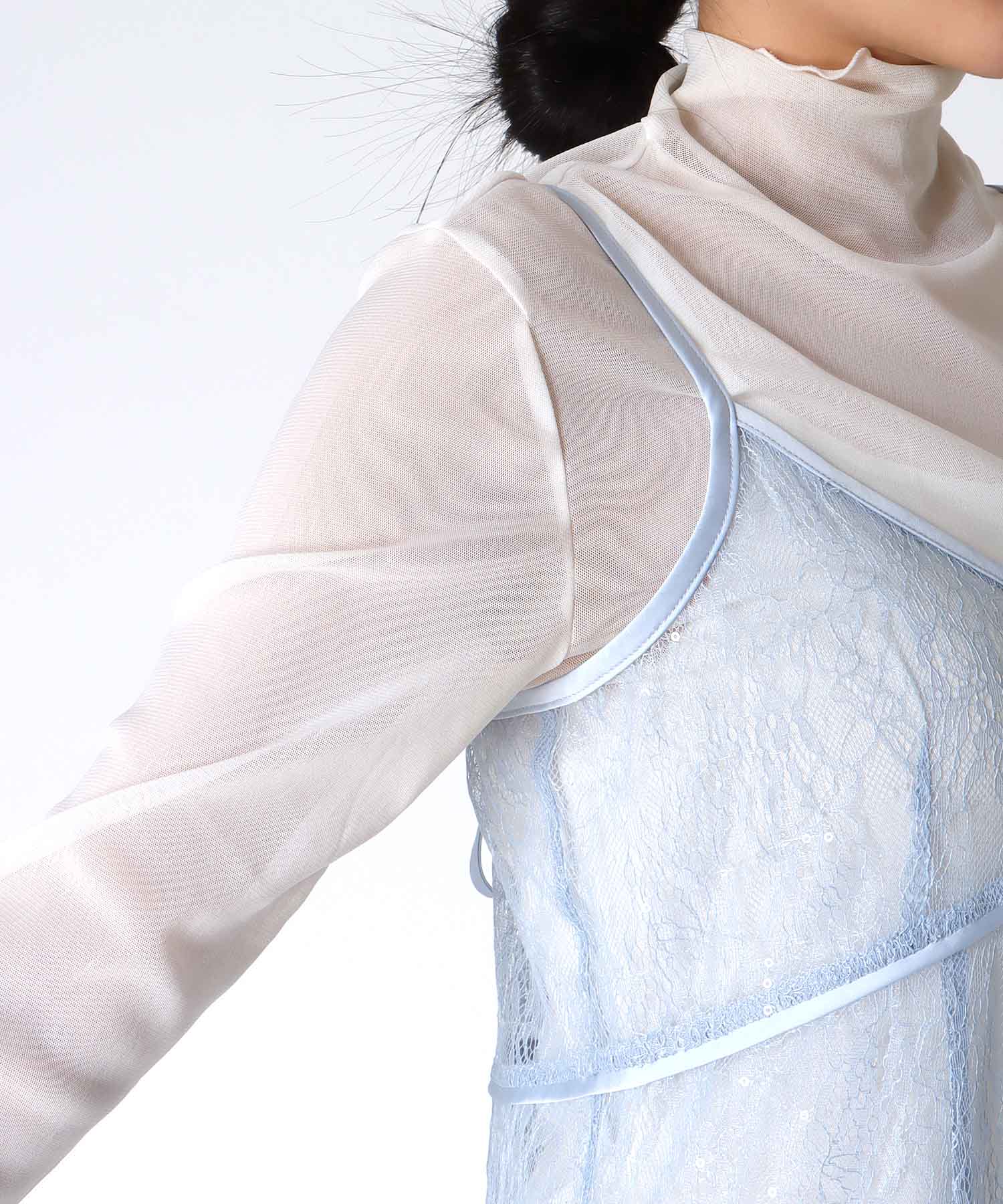 レースキャミワンピース