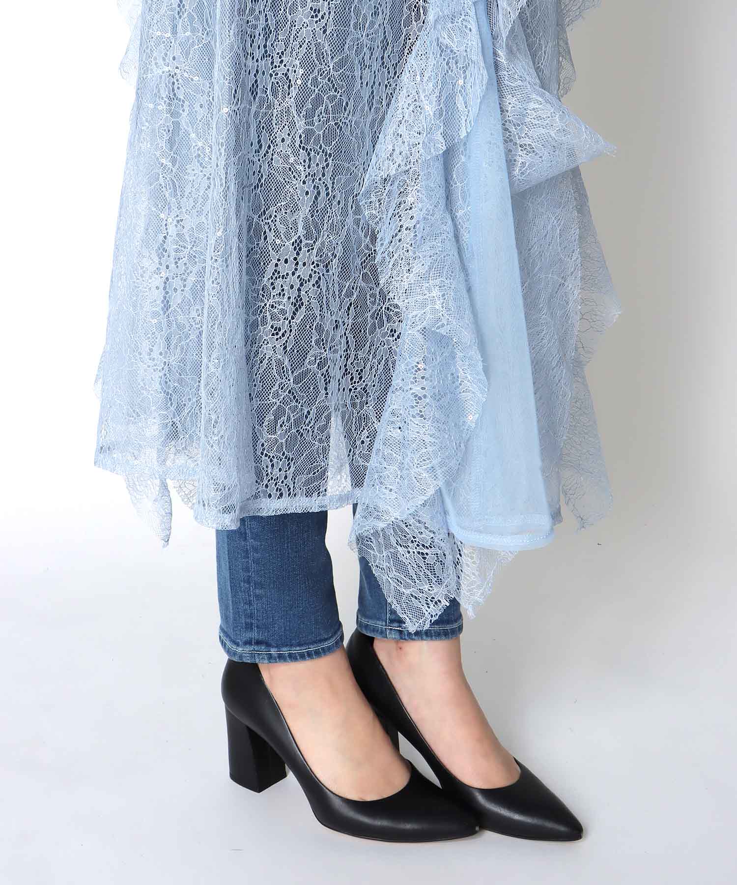 レースキャミワンピース