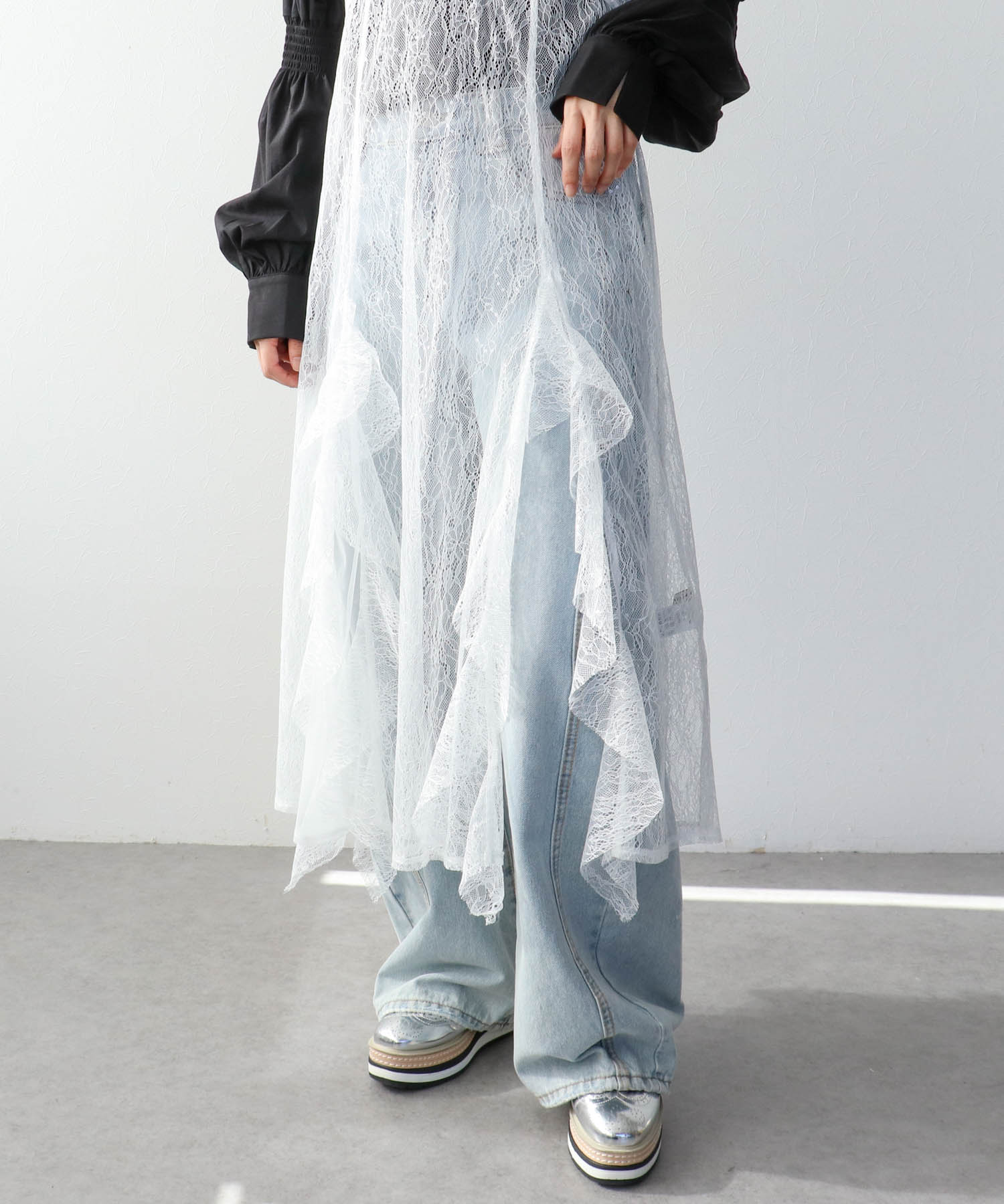 レースキャミワンピース