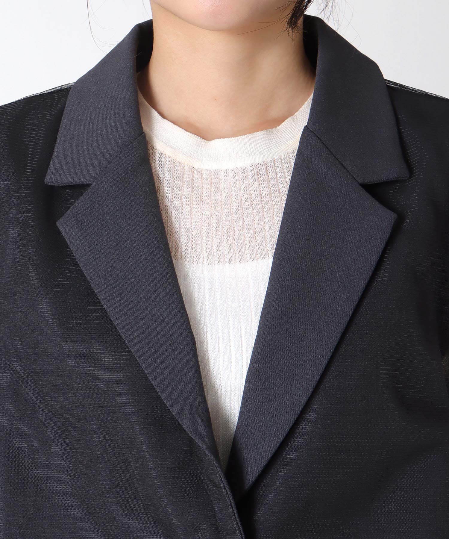 レース切替レイヤードベスト