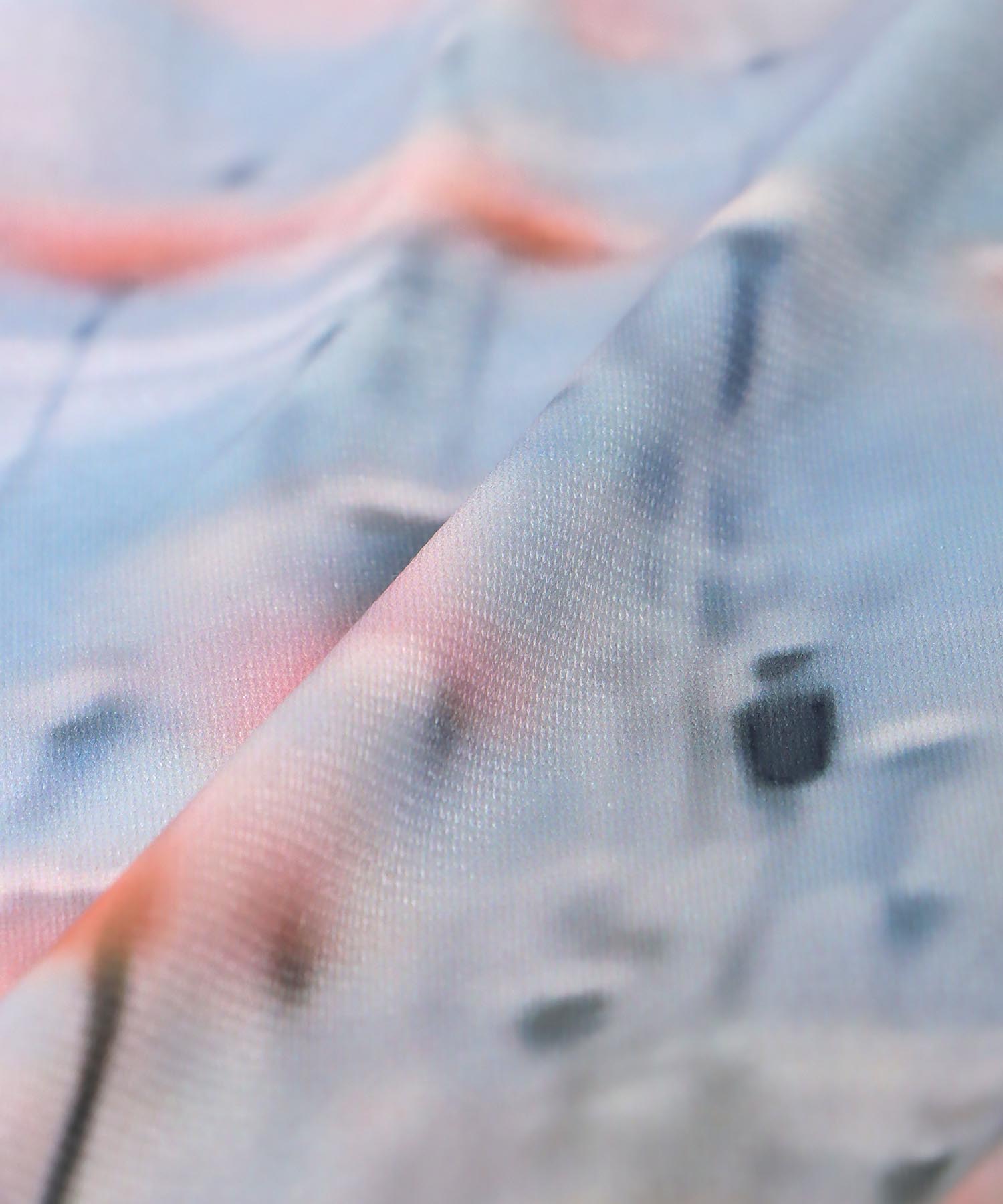 フラワー転写プリントスカート