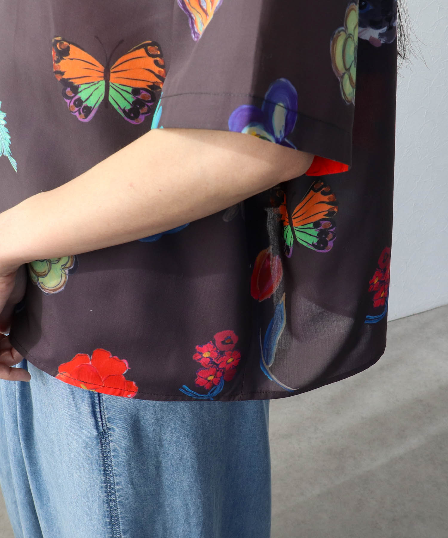 ≪4/16(木)予約開始≫【バラ色の帽子コラボ】プリントシャツ