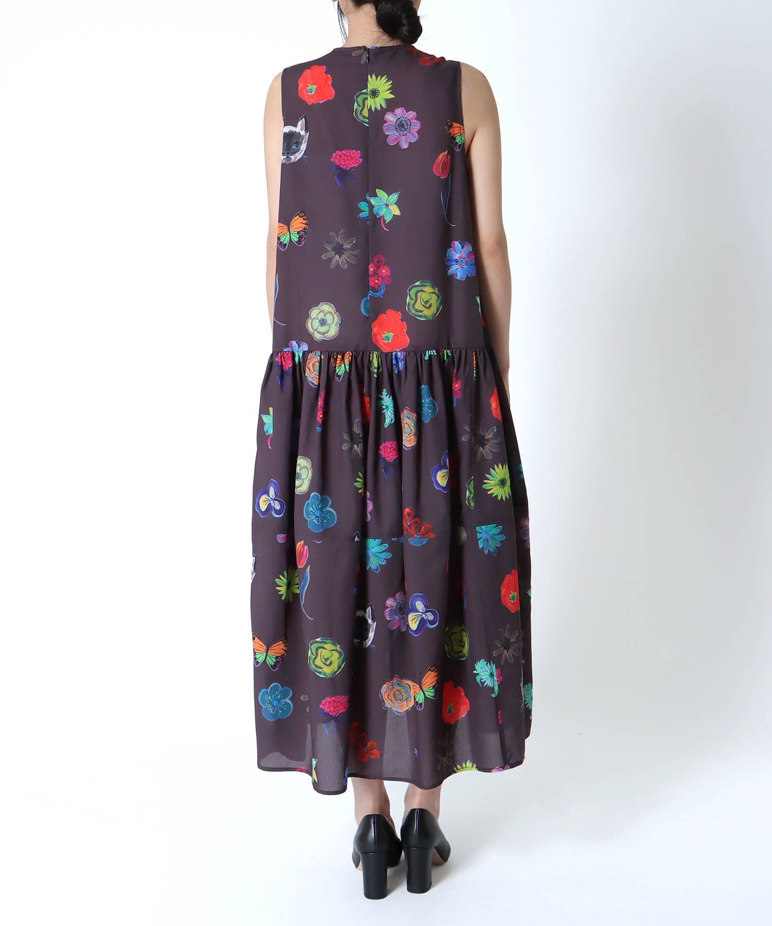 ≪4/16(木)予約開始≫【バラ色の帽子コラボ】プリントワンピース