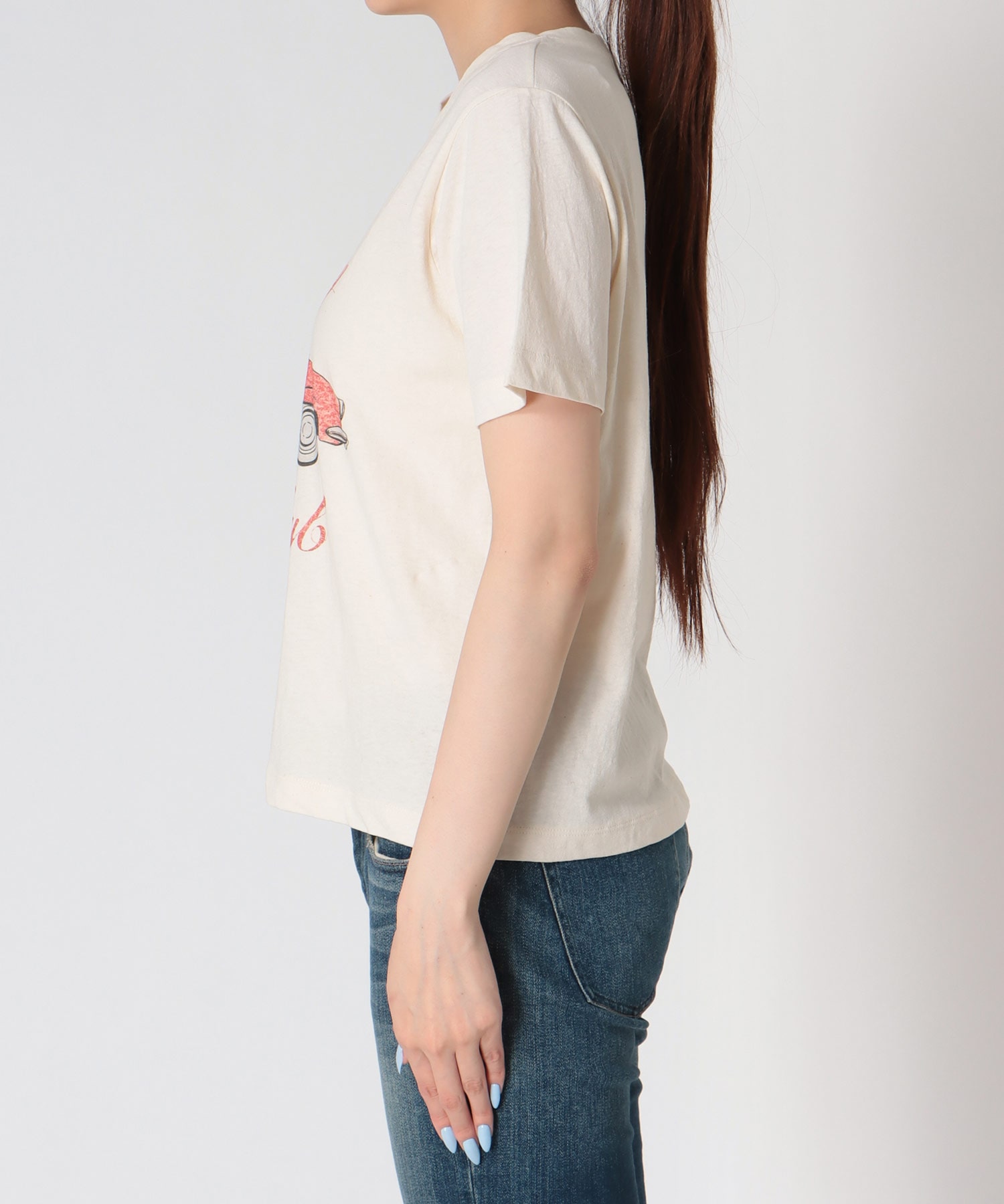 レトロプリントTシャツ