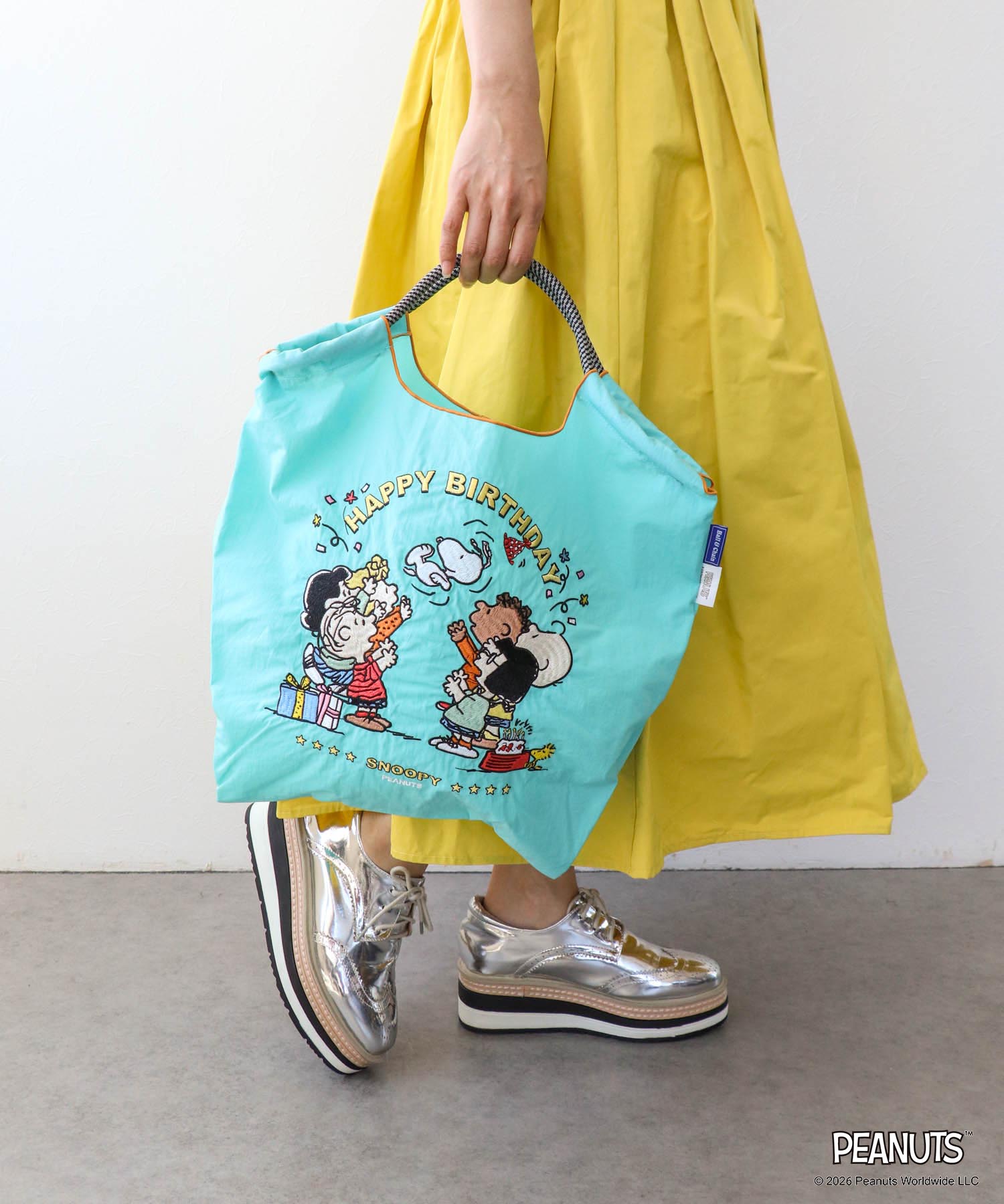 ＜WEBにて販売＞【Ball&Chain×PEANUTS】ハッピーバースデー SNOOPY M
