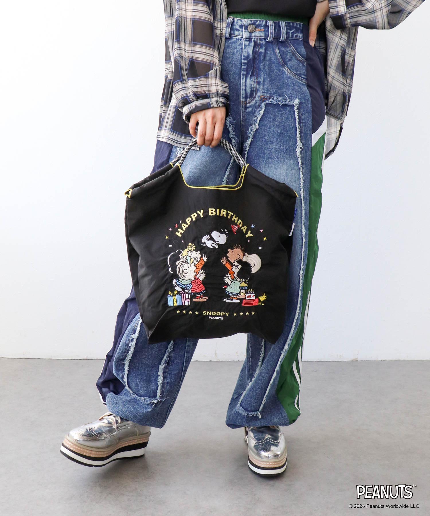 ＜WEBにて販売＞【Ball&Chain×PEANUTS】ハッピーバースデー SNOOPY M